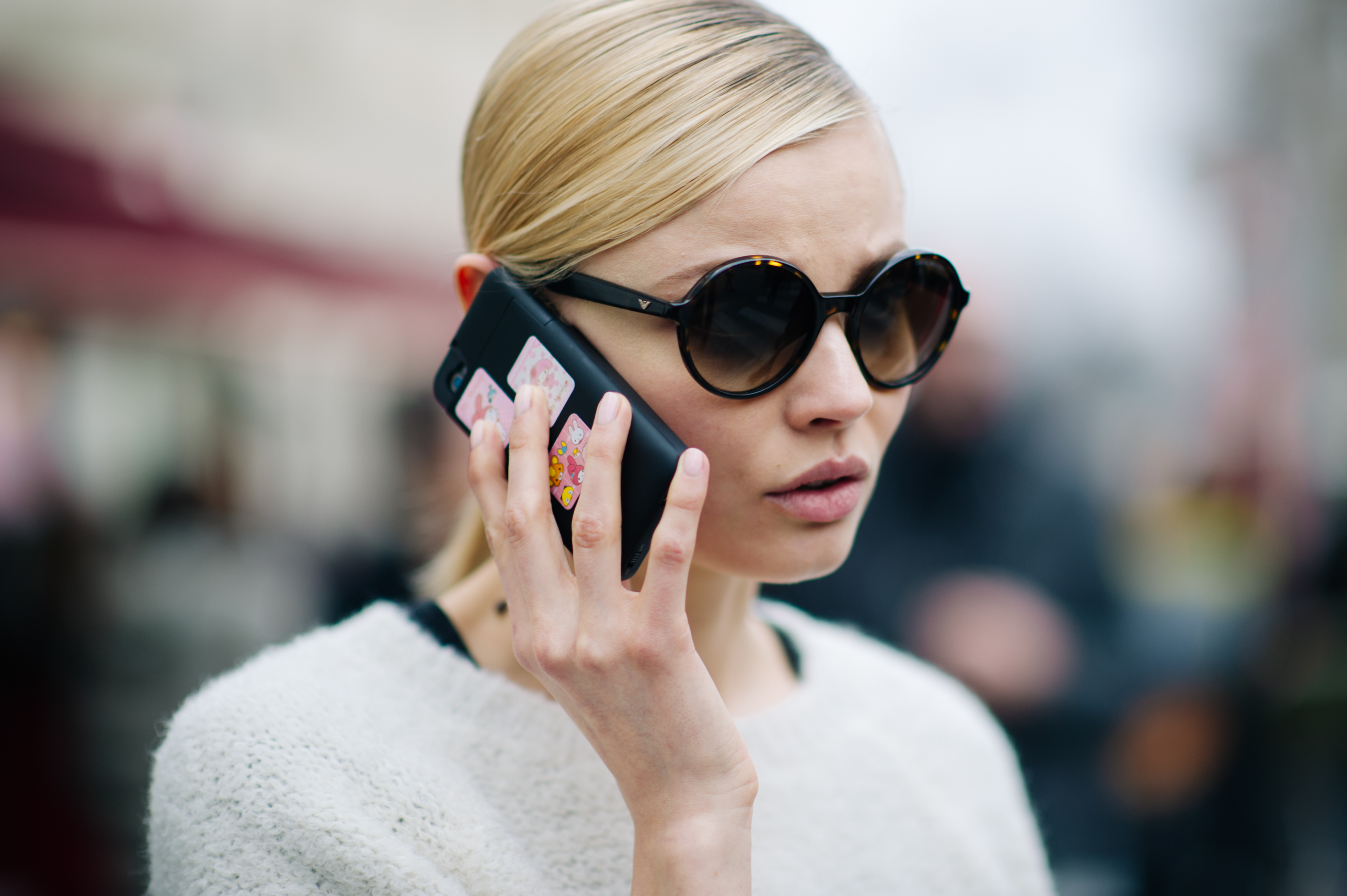 Polish top model after Christian Dior