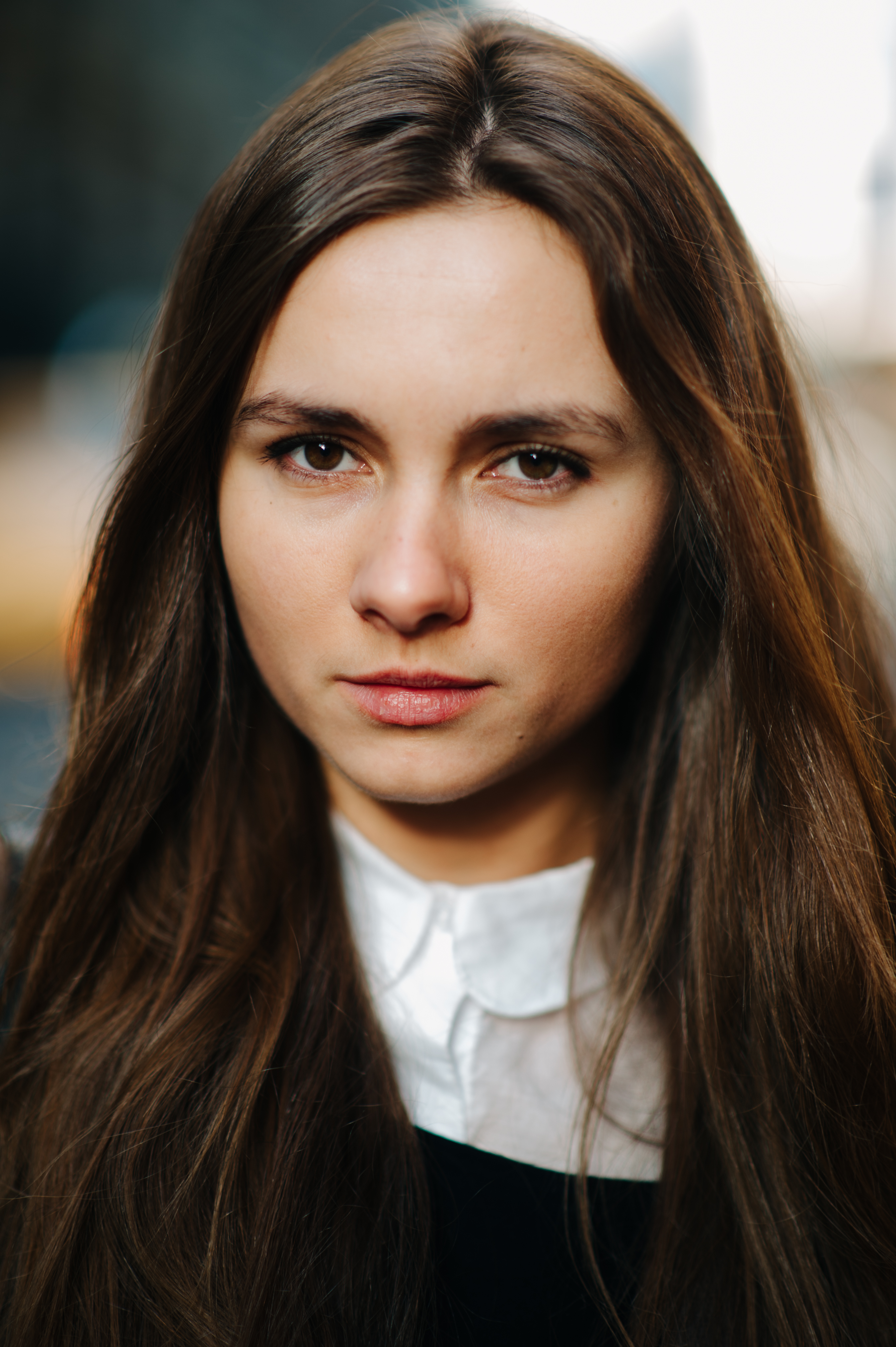Portrait of a Russian model