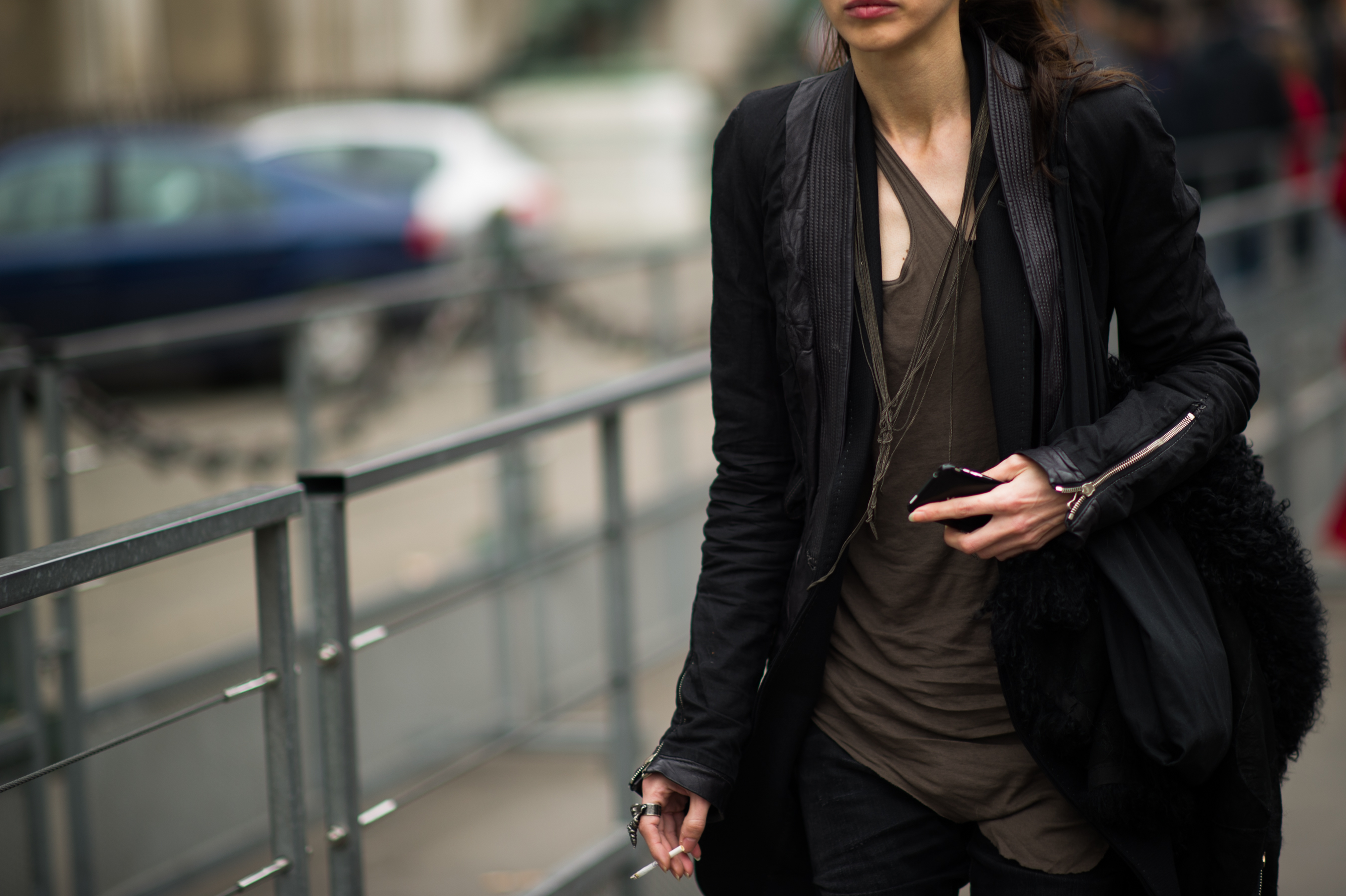 Woman-In-Rick-Owens-Clothing