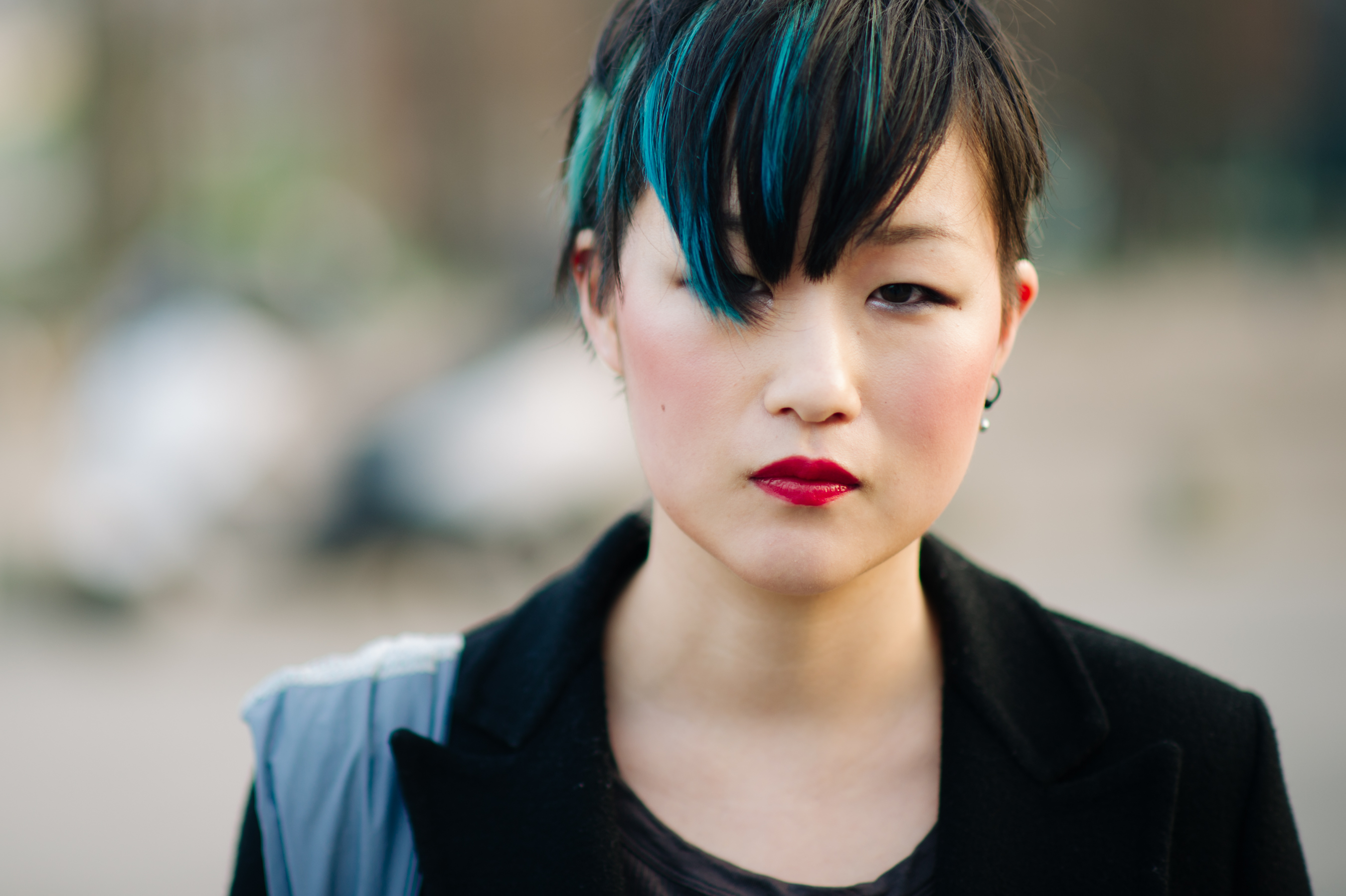 Dyed-Blue-Hair-Fashion-Show