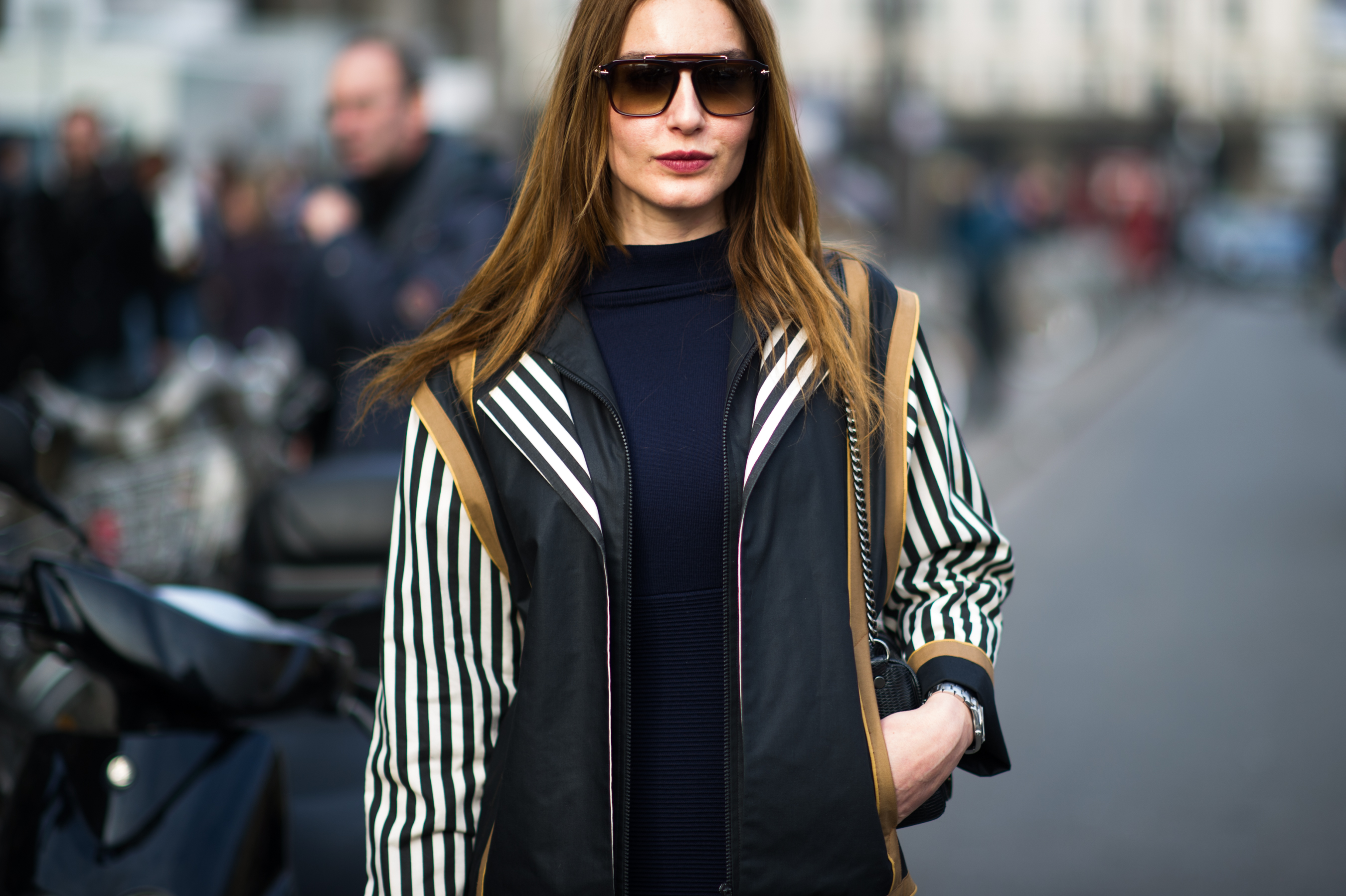 Turkish stylist wearing jacket