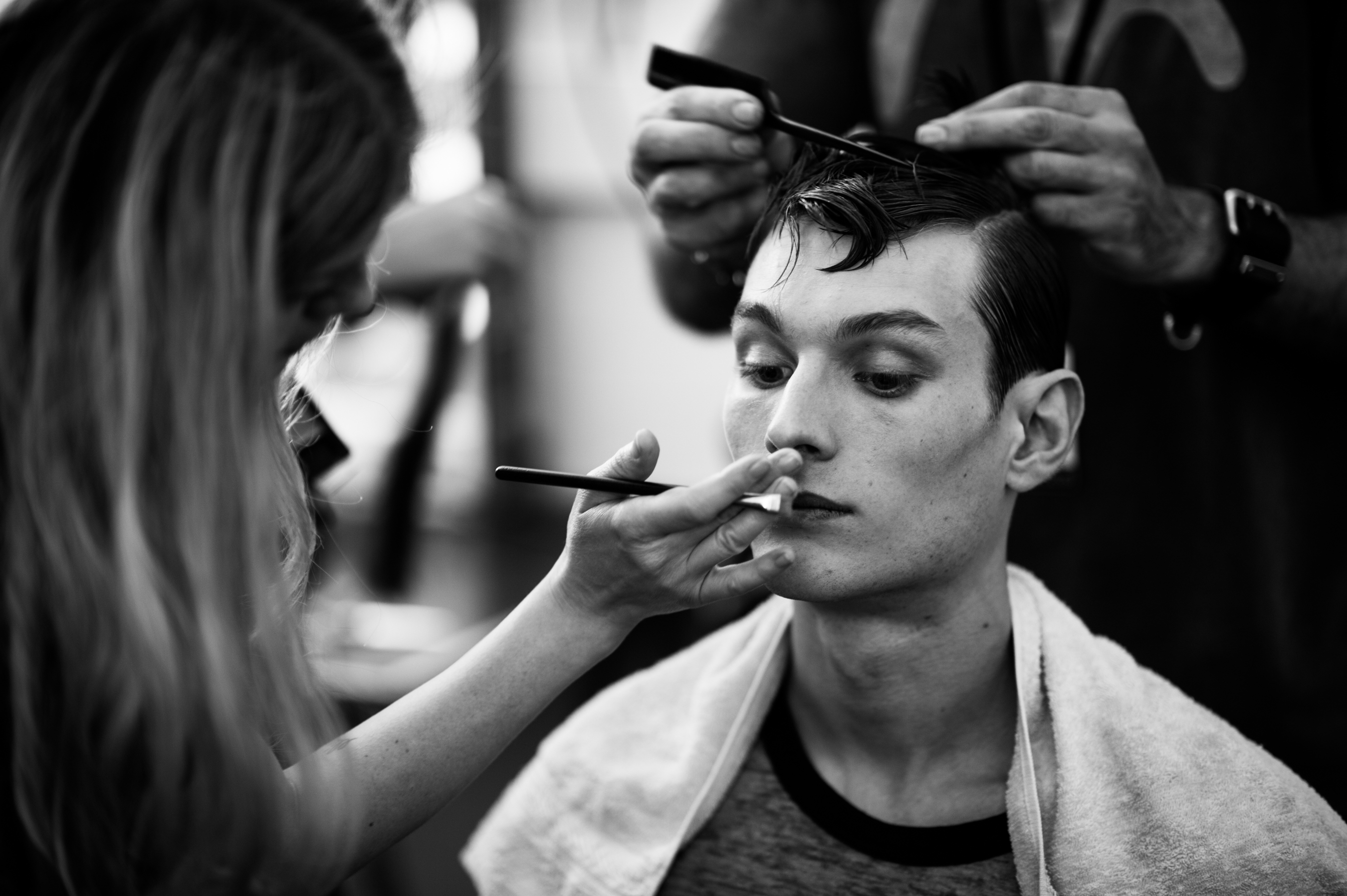 Male-Model-Hair-Makeup-Backstage