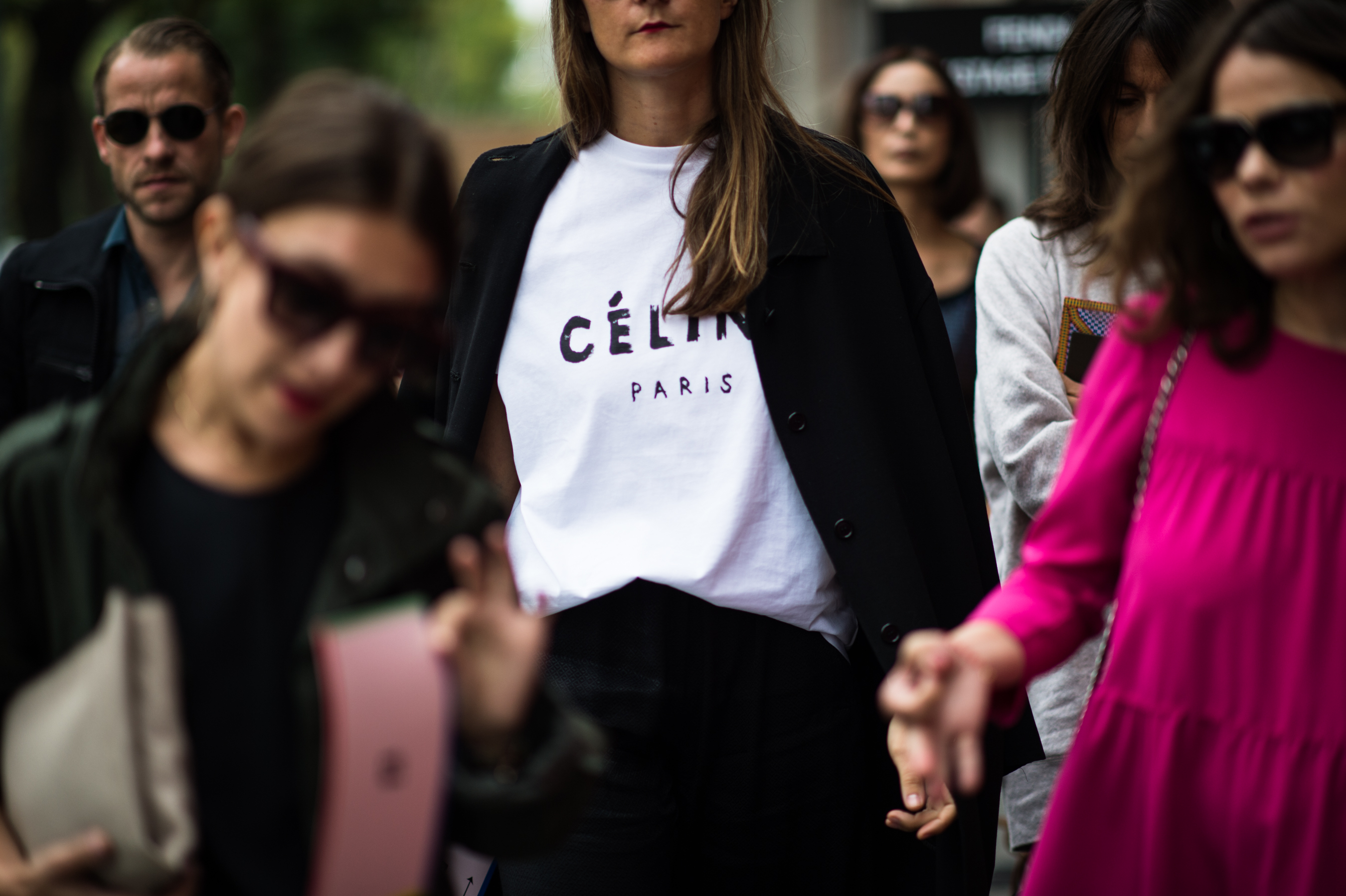 Celine-Graphic-Logo-T-Shirt