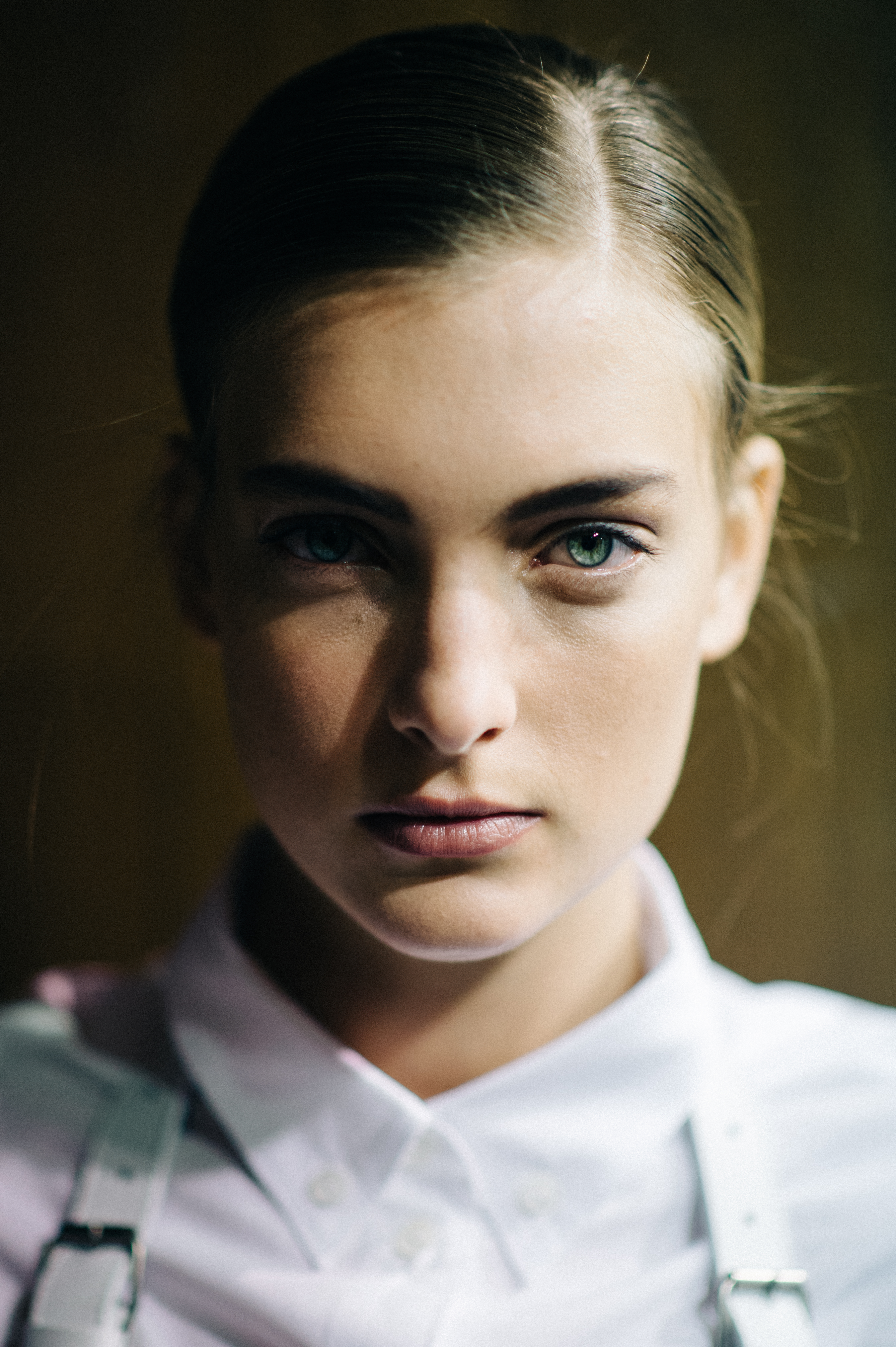 French-Model-Braces-Backstage-Portrait