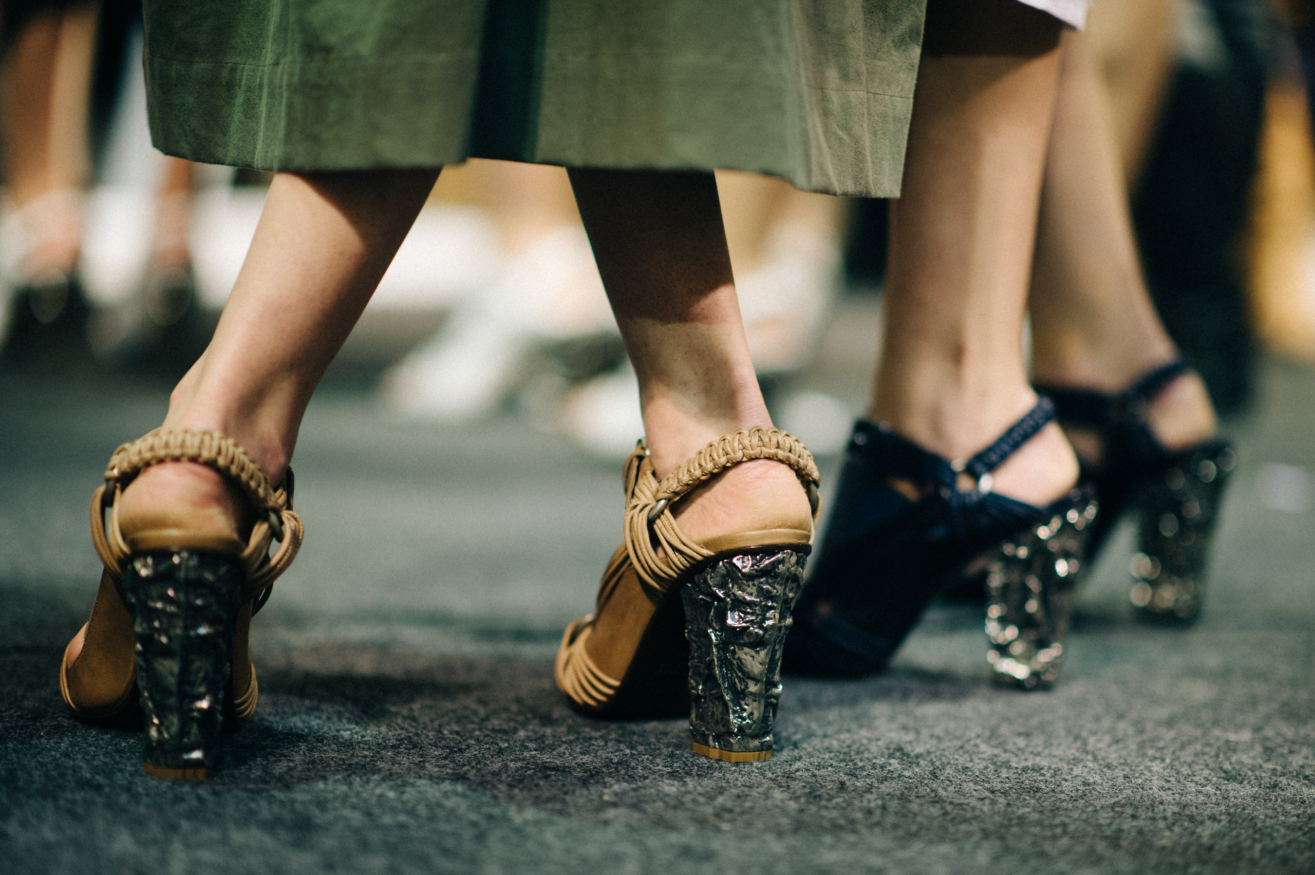 Moulded-Silver-High-Heel-Shoes