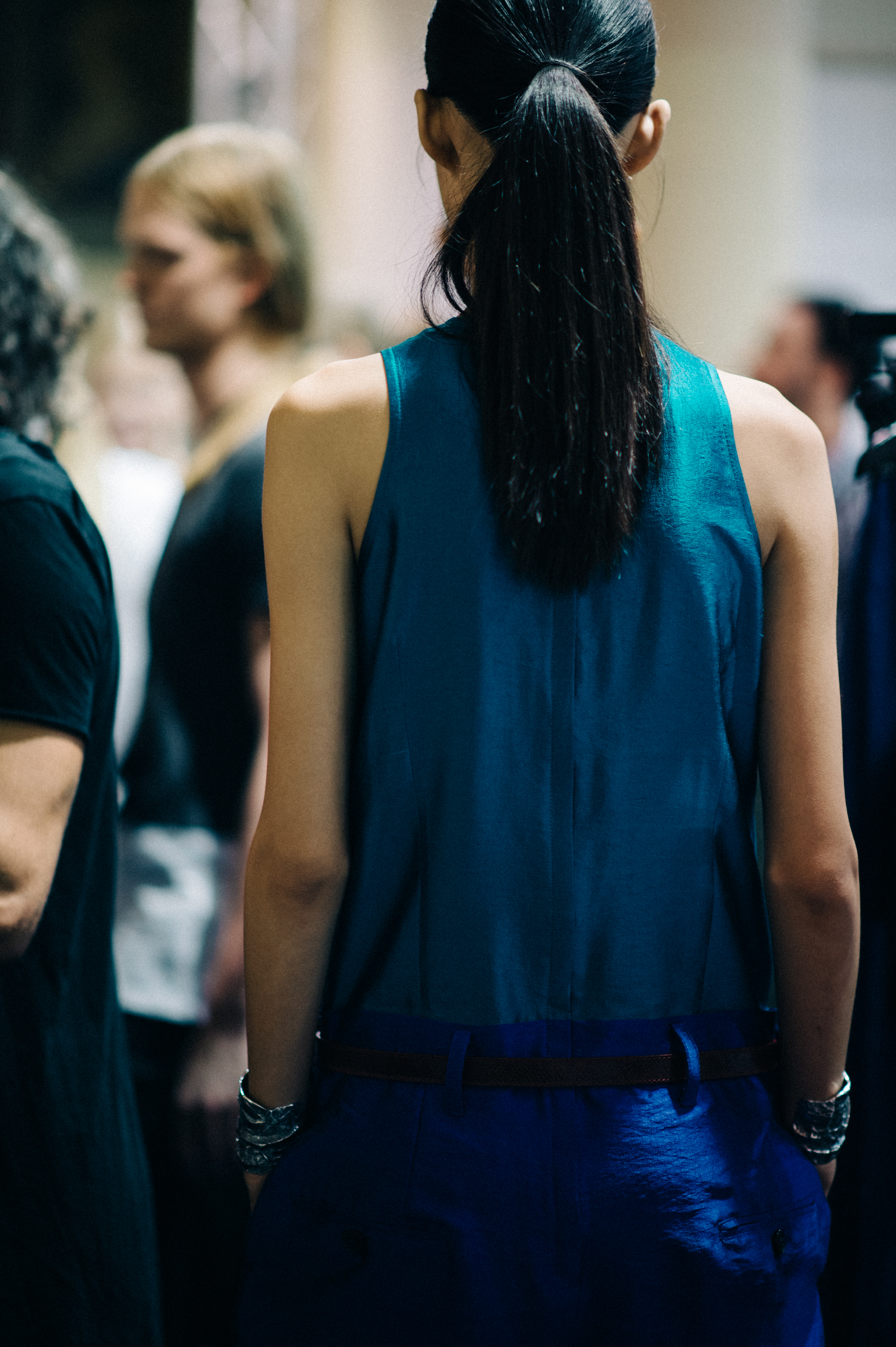 Chinese-Model-Jumpsuit-Backstage-Photo