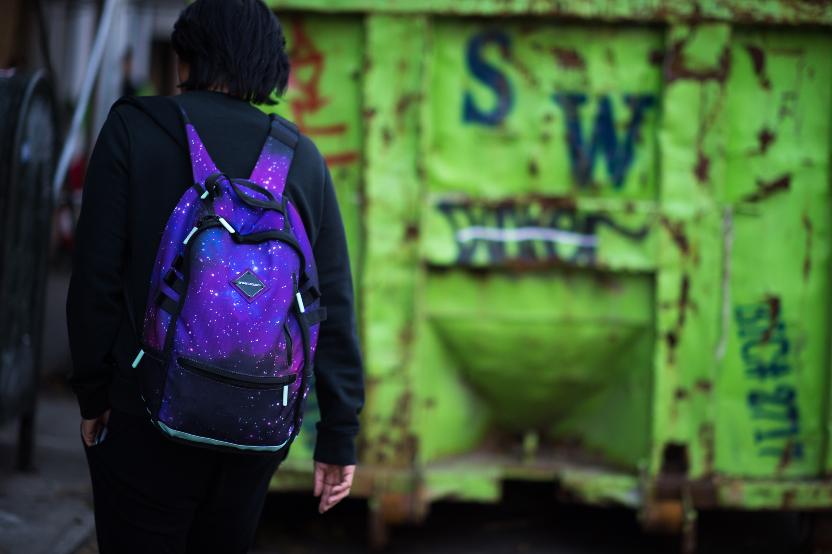 Purple-Galaxy-Backpack-SoHo-NYC