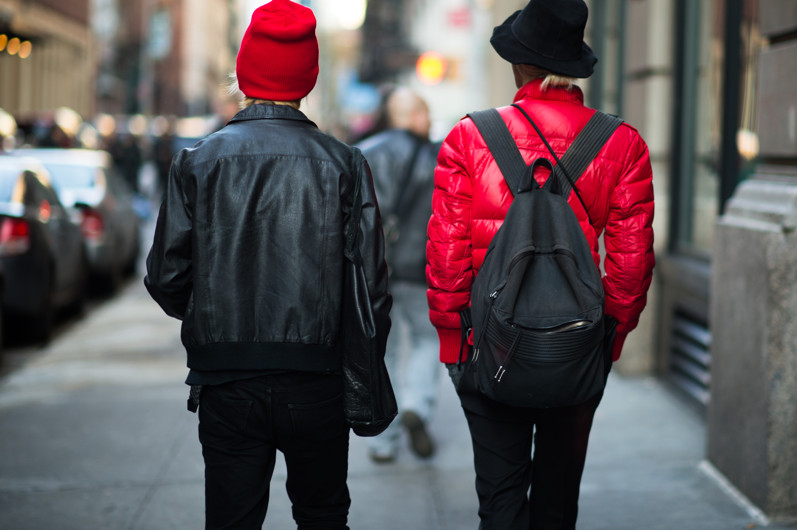 Japanese-Korean-StreetStyle-Red-Black