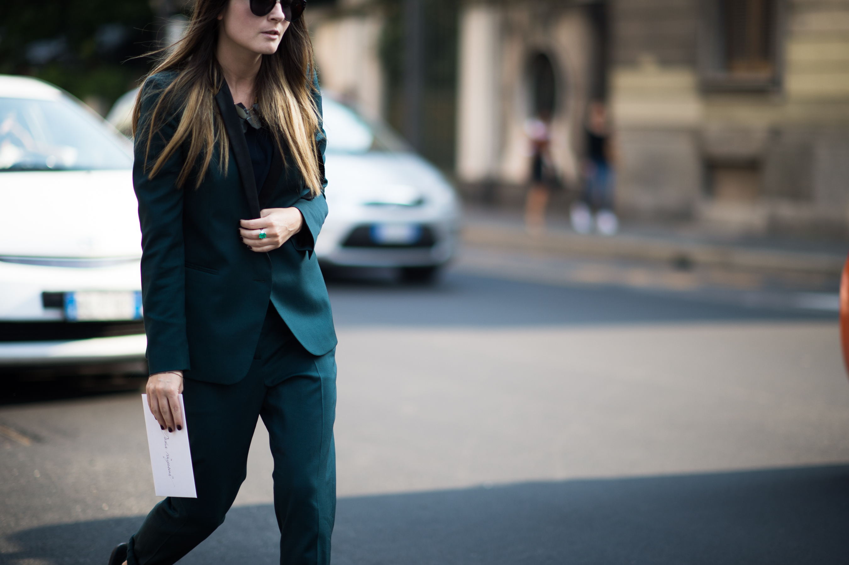 Woman-Green-Suit-Dip-Dye