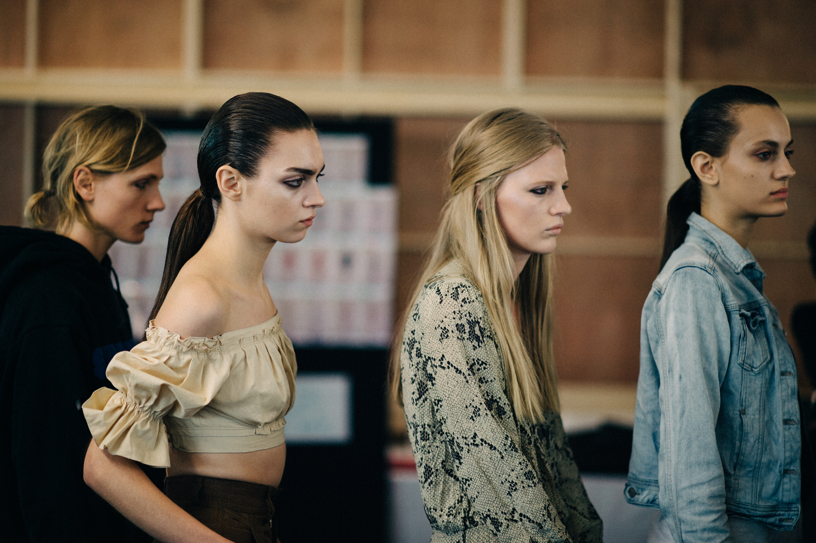 Four-Model-Backstage-Fashion-Show