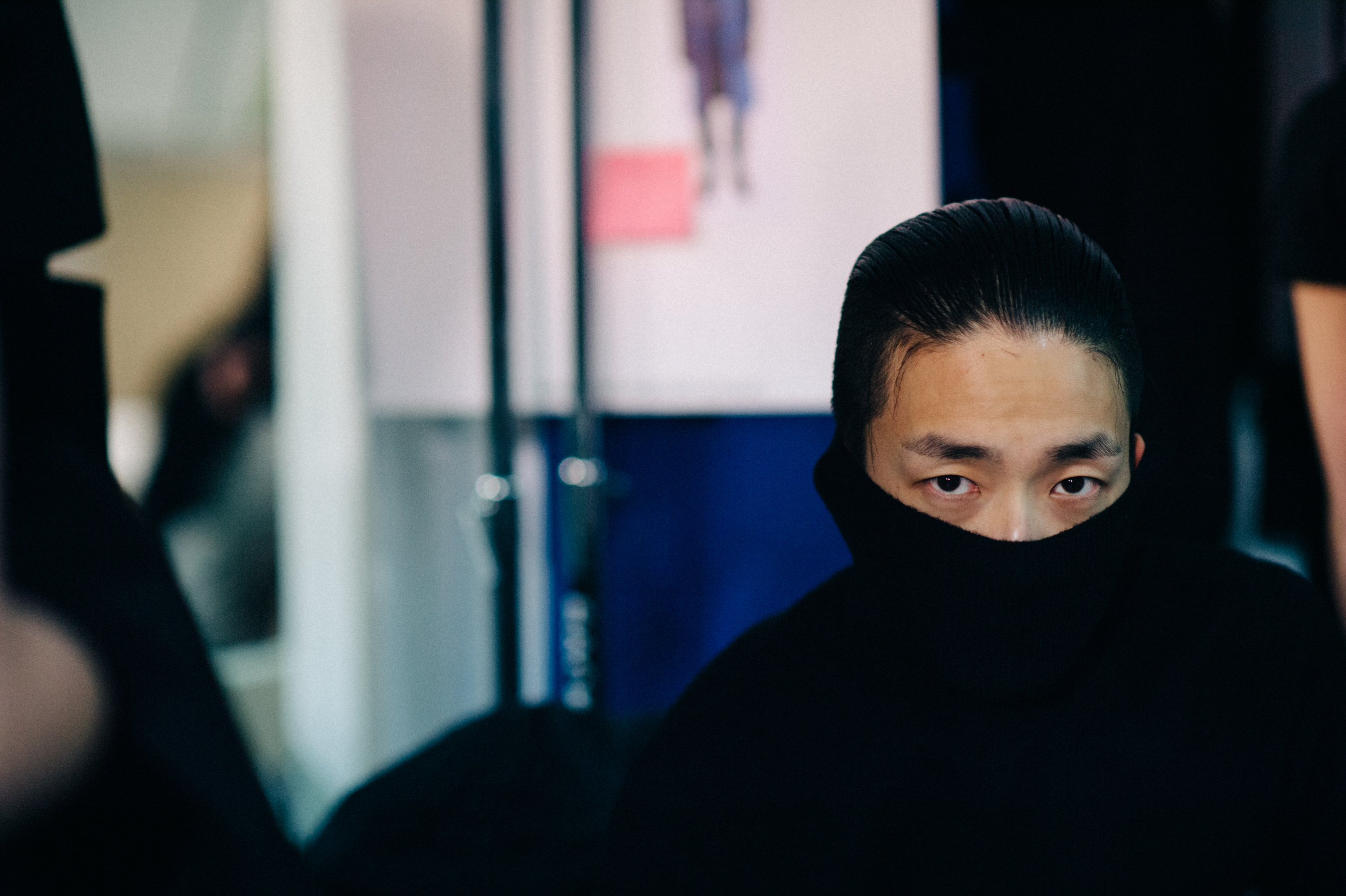 SungJin-Park-Male-Model-Backstage
