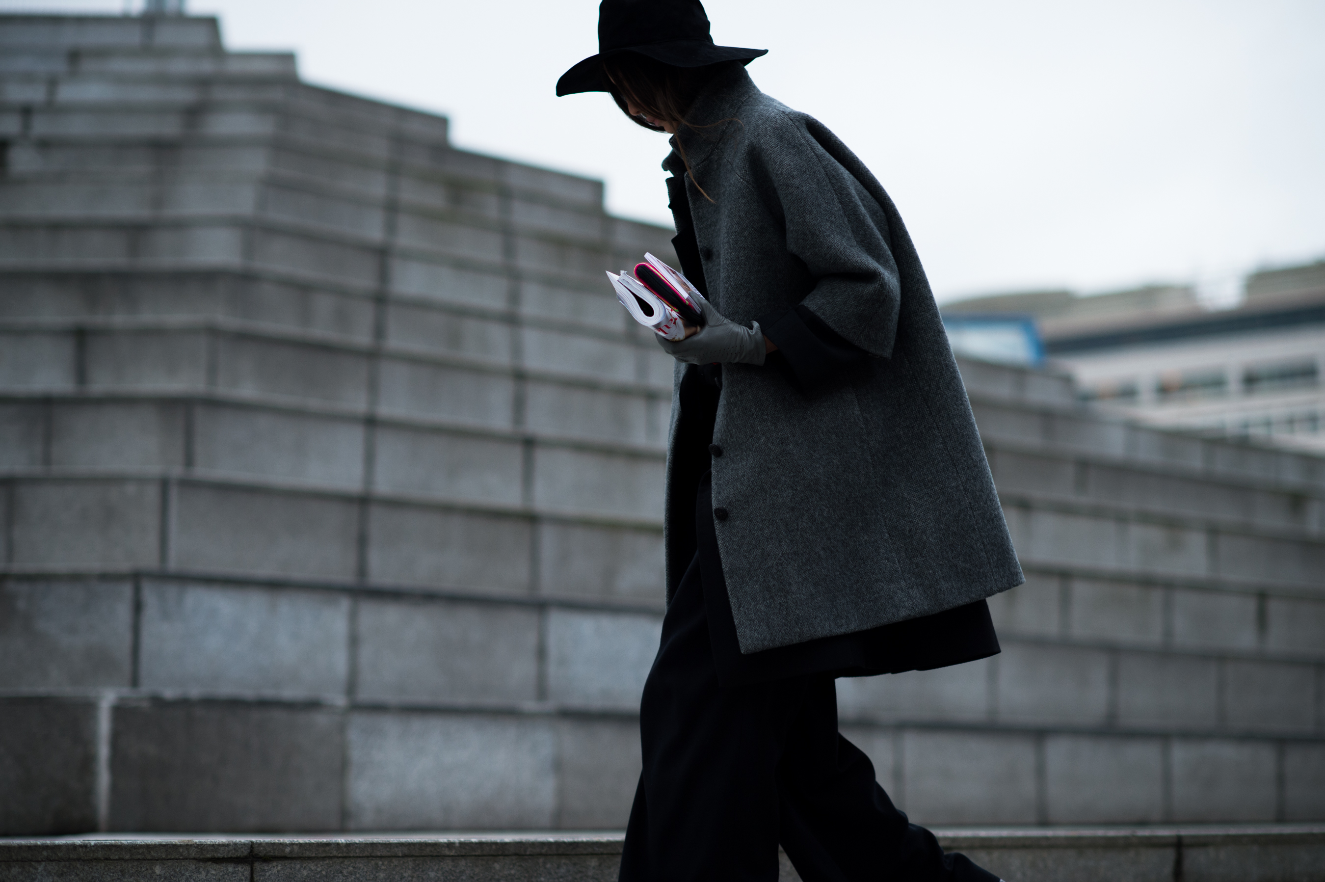 Woman-Grey-Coat-Rick-Owens
