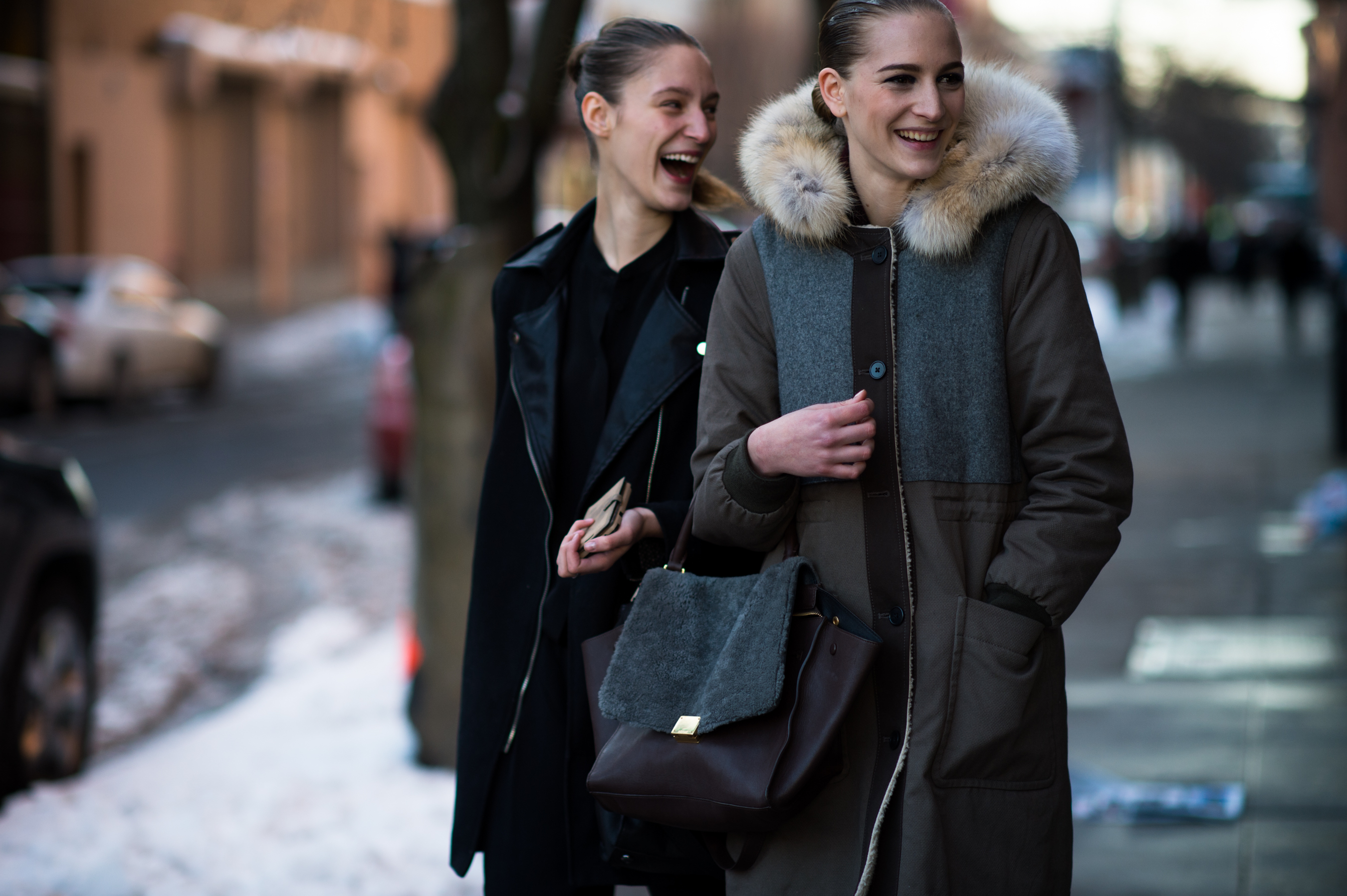 Two-Models-Laughing-NYFW-MBFW