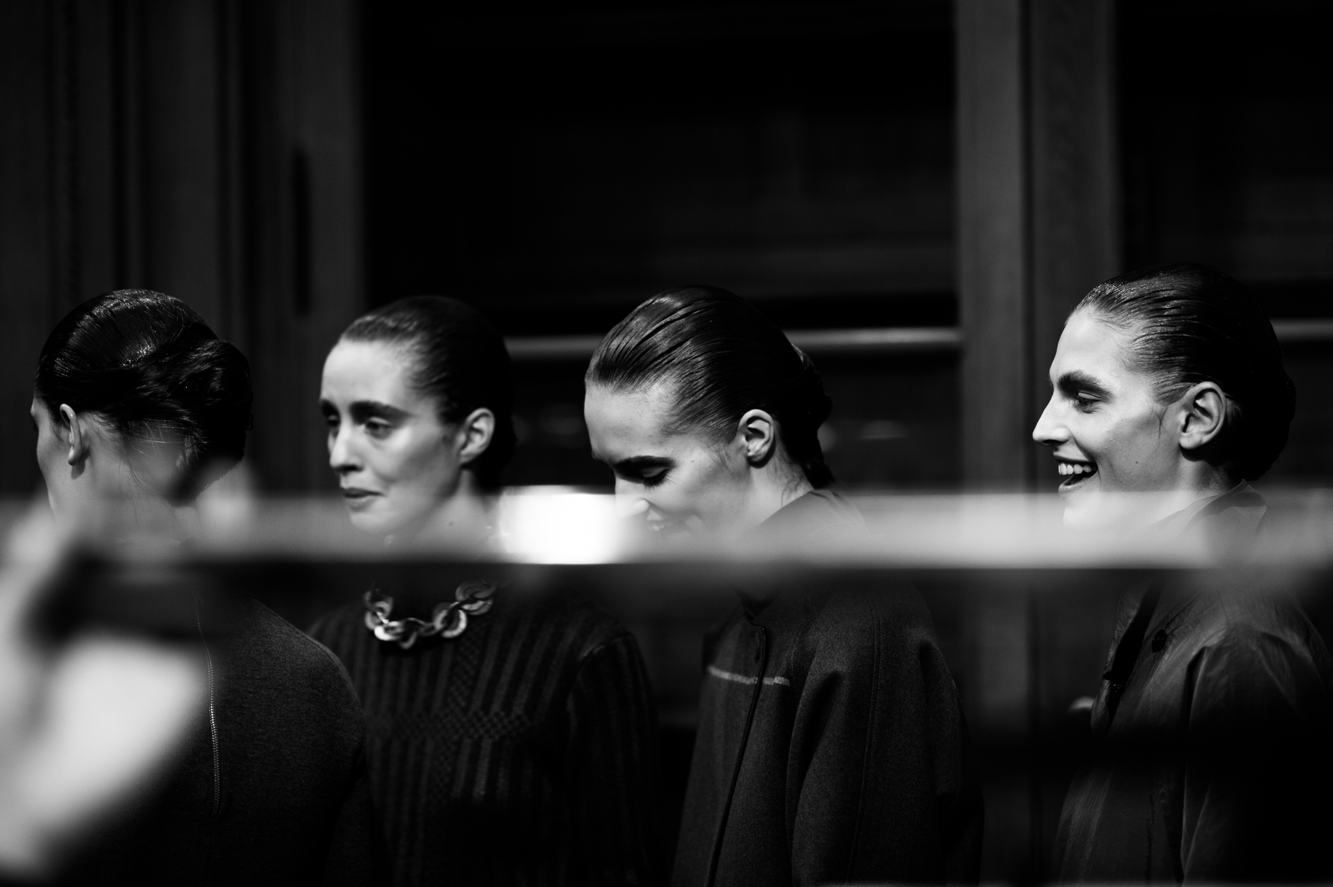 Four-Models-Before-Runway-Show