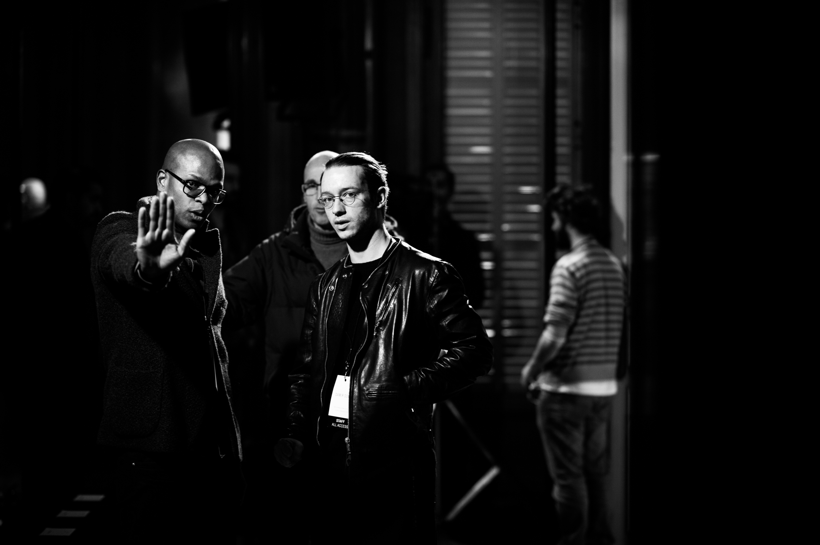 Designer-Before-Fashion-Show-Rehearsal