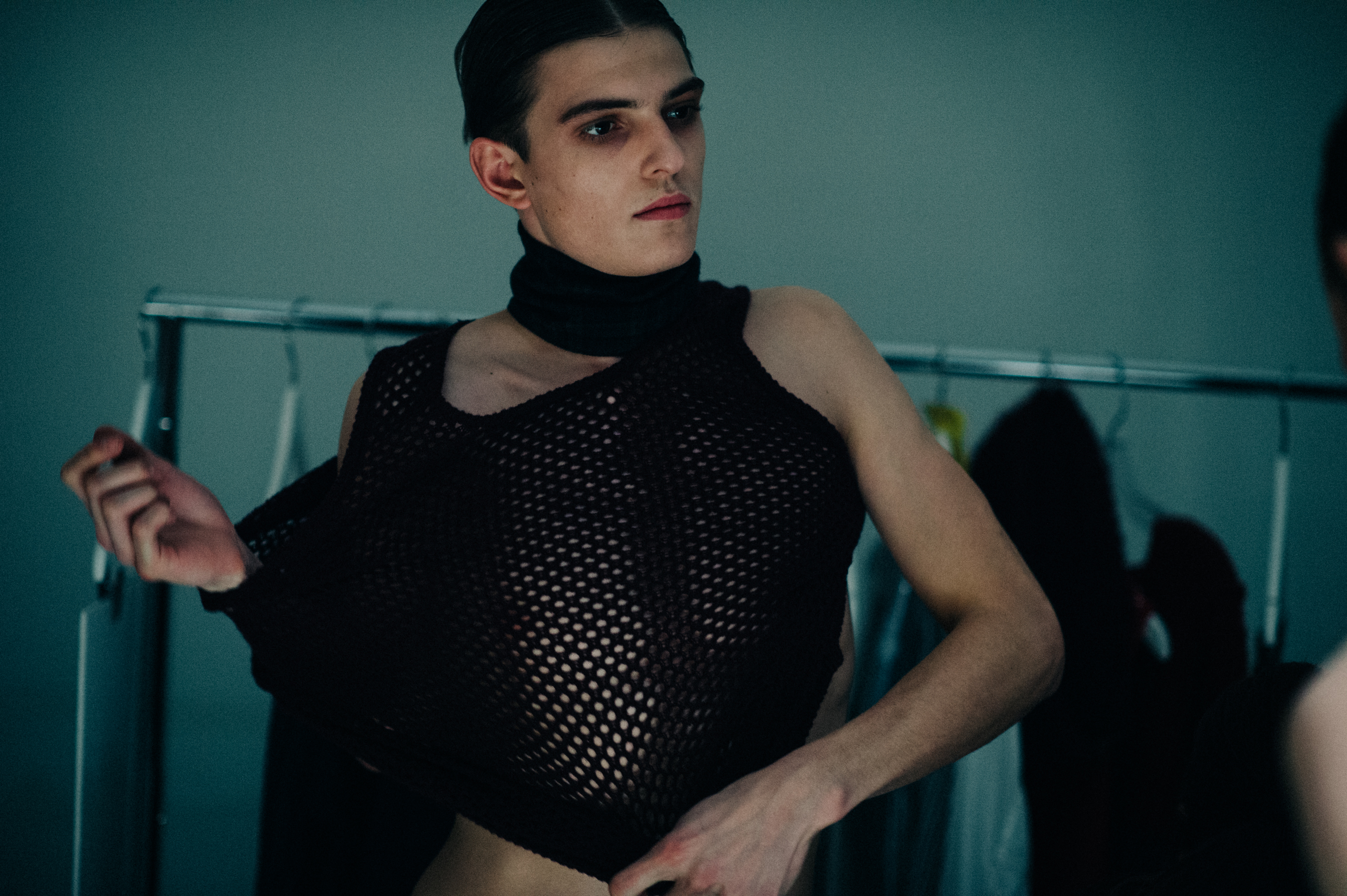 Guerrino-Santulliana-Male-Model-Dressing