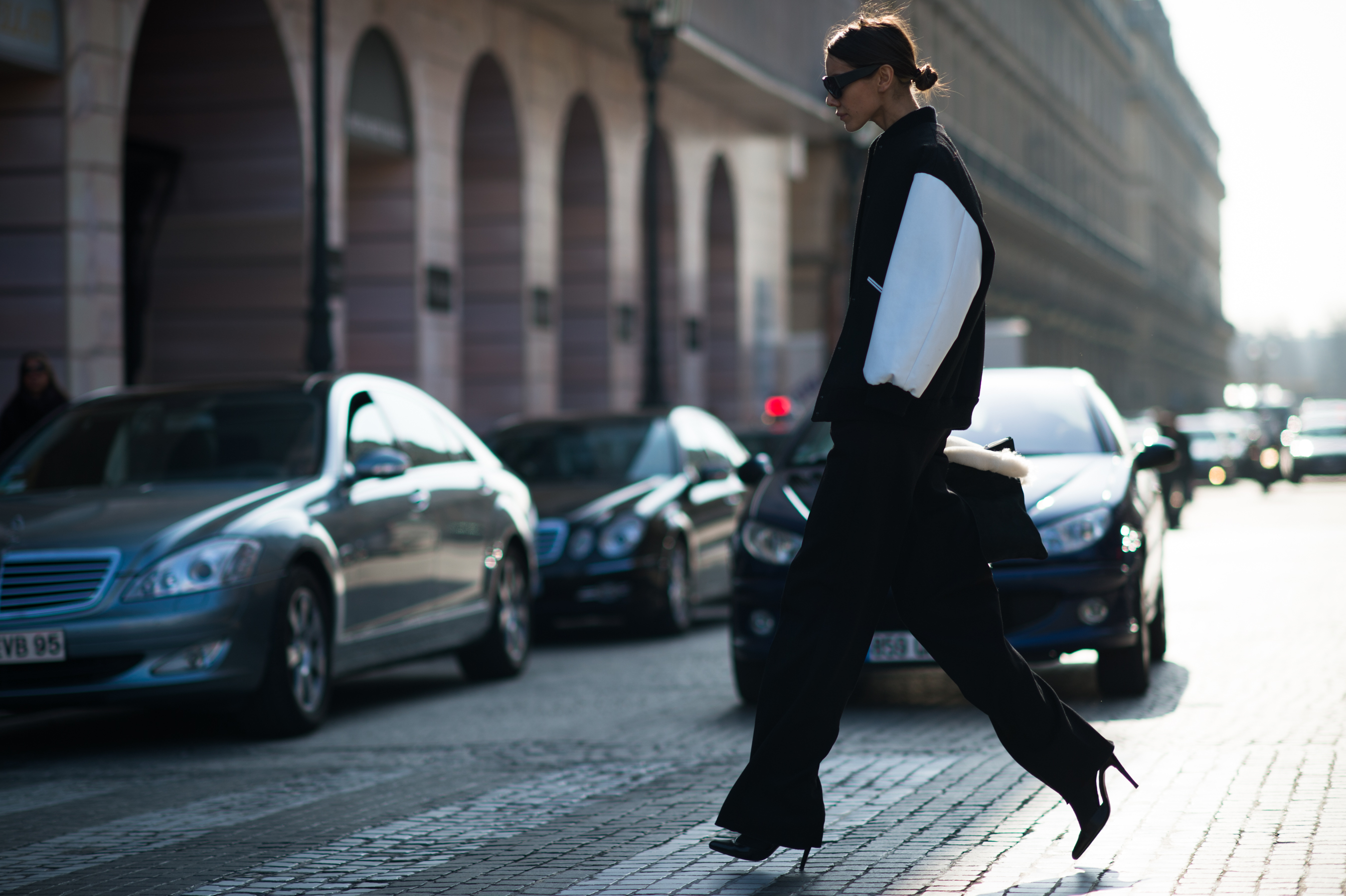 Vogue Ukraine Fashion Director Walking