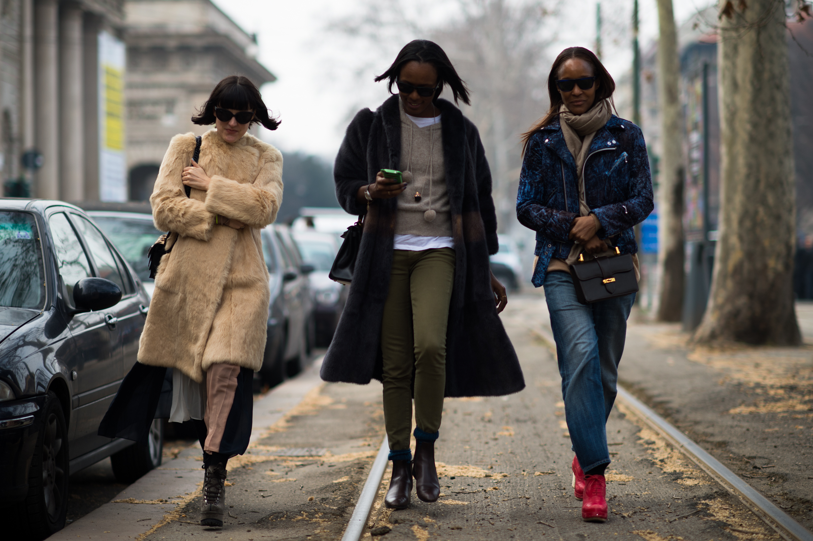 Michelle Elie Shala Monroque Chloe Kerman Walking