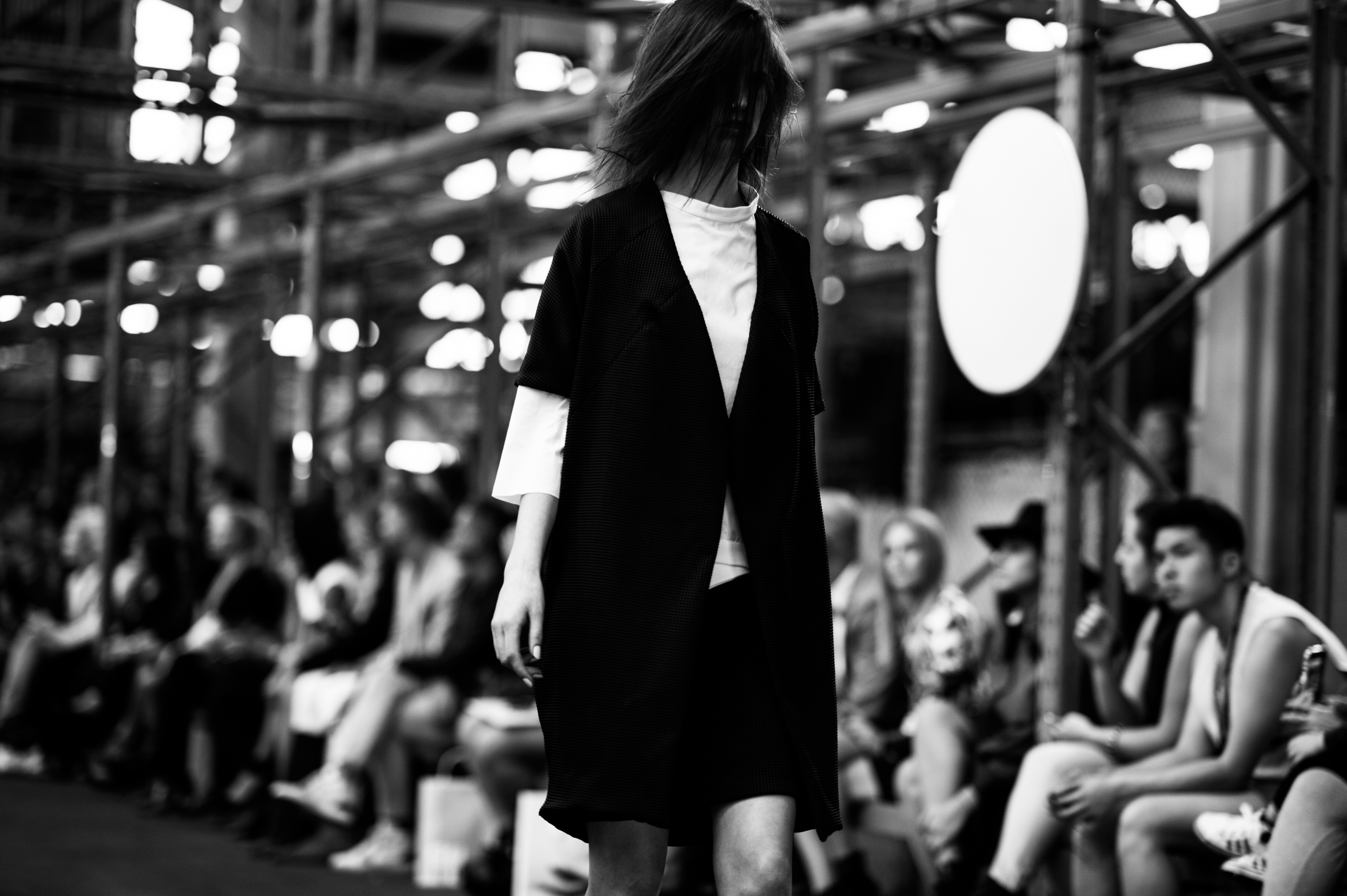 Australian model Rhianna Porter runway