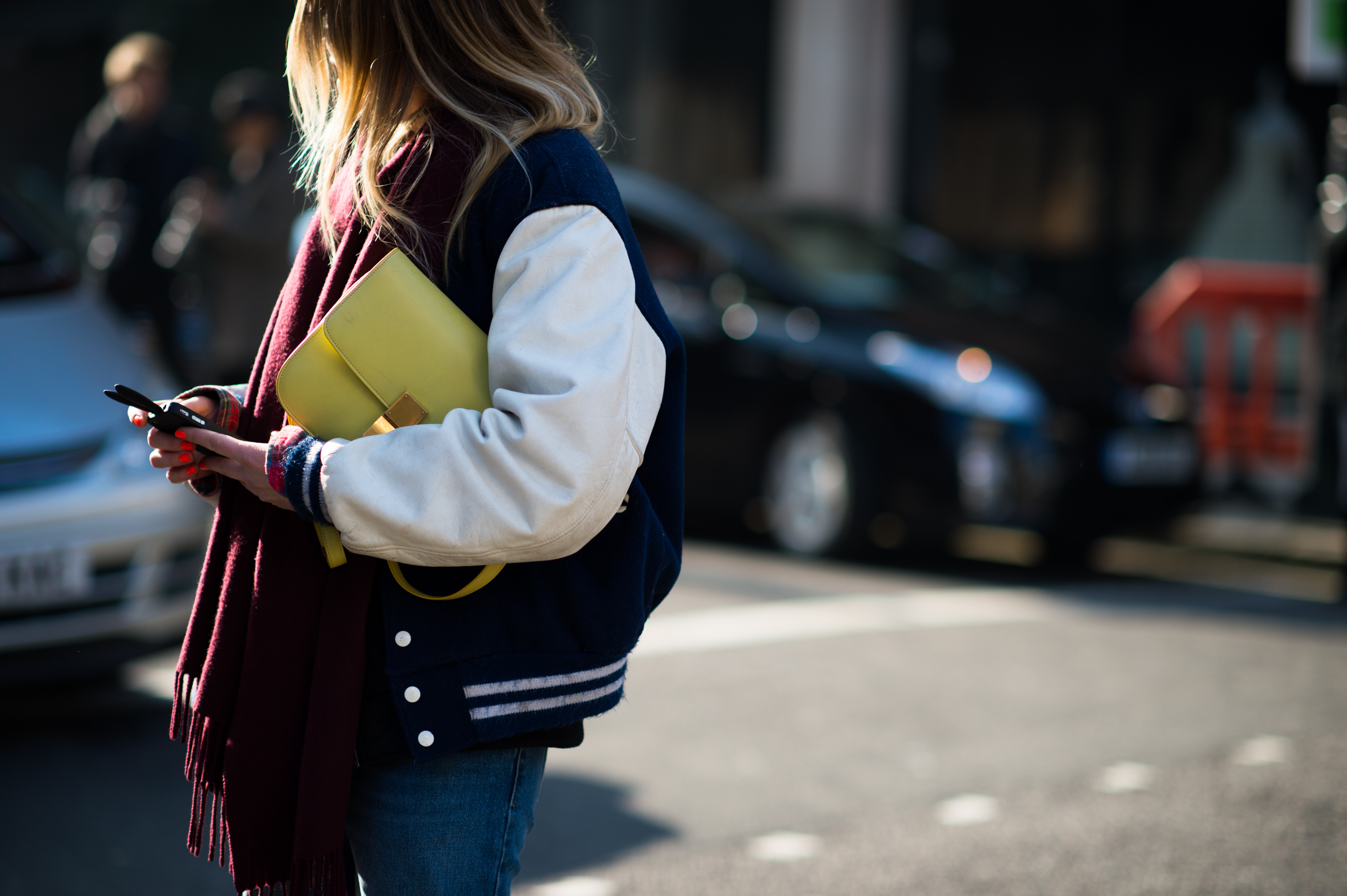 Norwegian girl varsity jacket Celine
