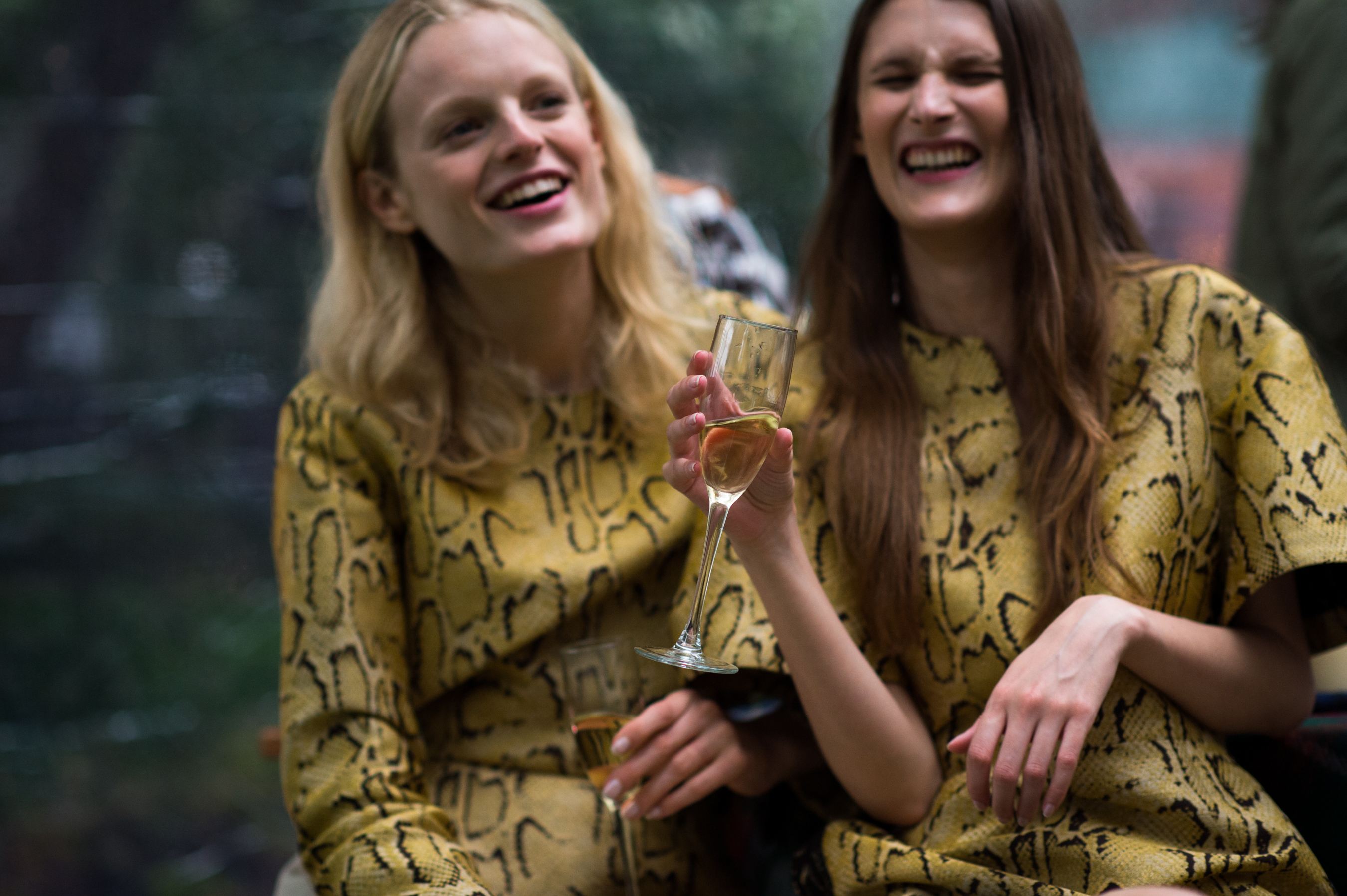 Hanne Gaby Odiele and Marie Piovesan