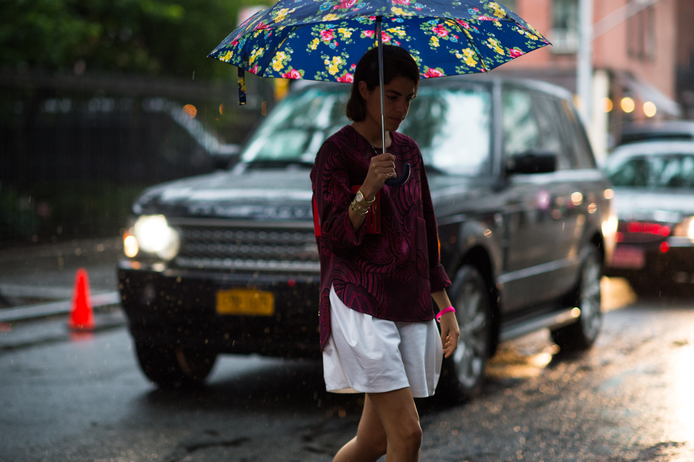 Man Repeller Leandra Medine umbrella