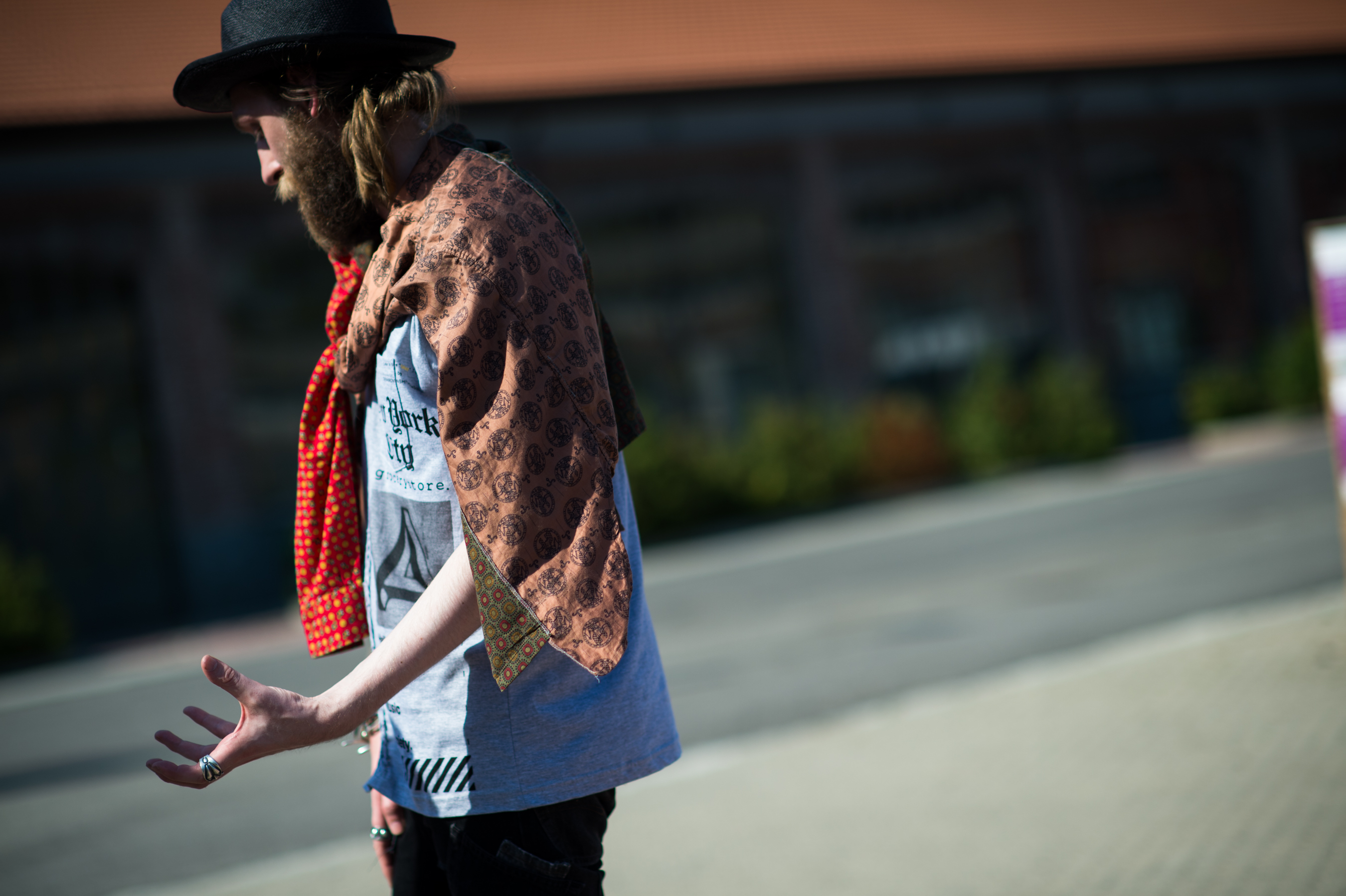 Missoni stylist wearing The Soloist after show