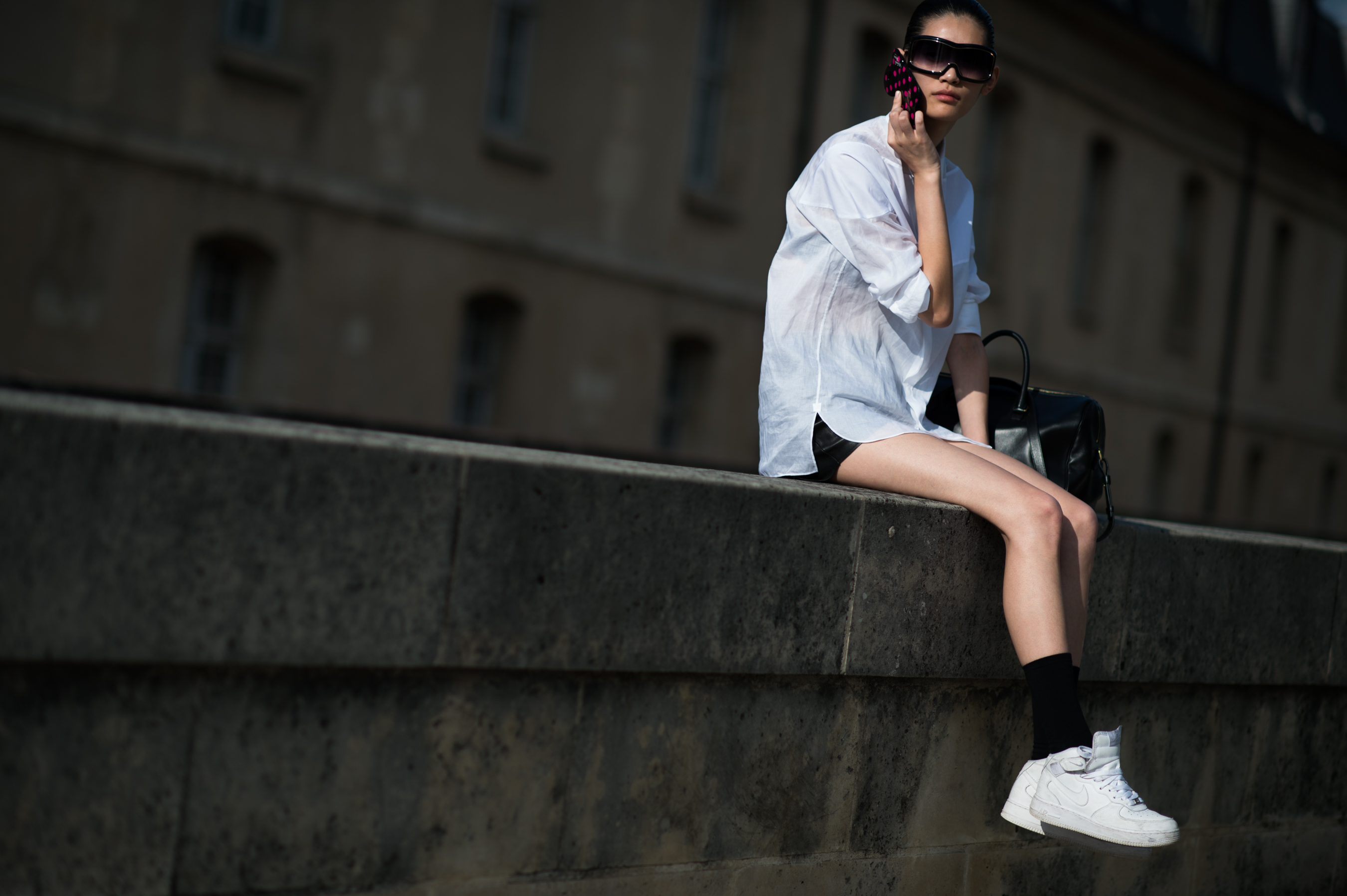 Chinese model at Les Invalides