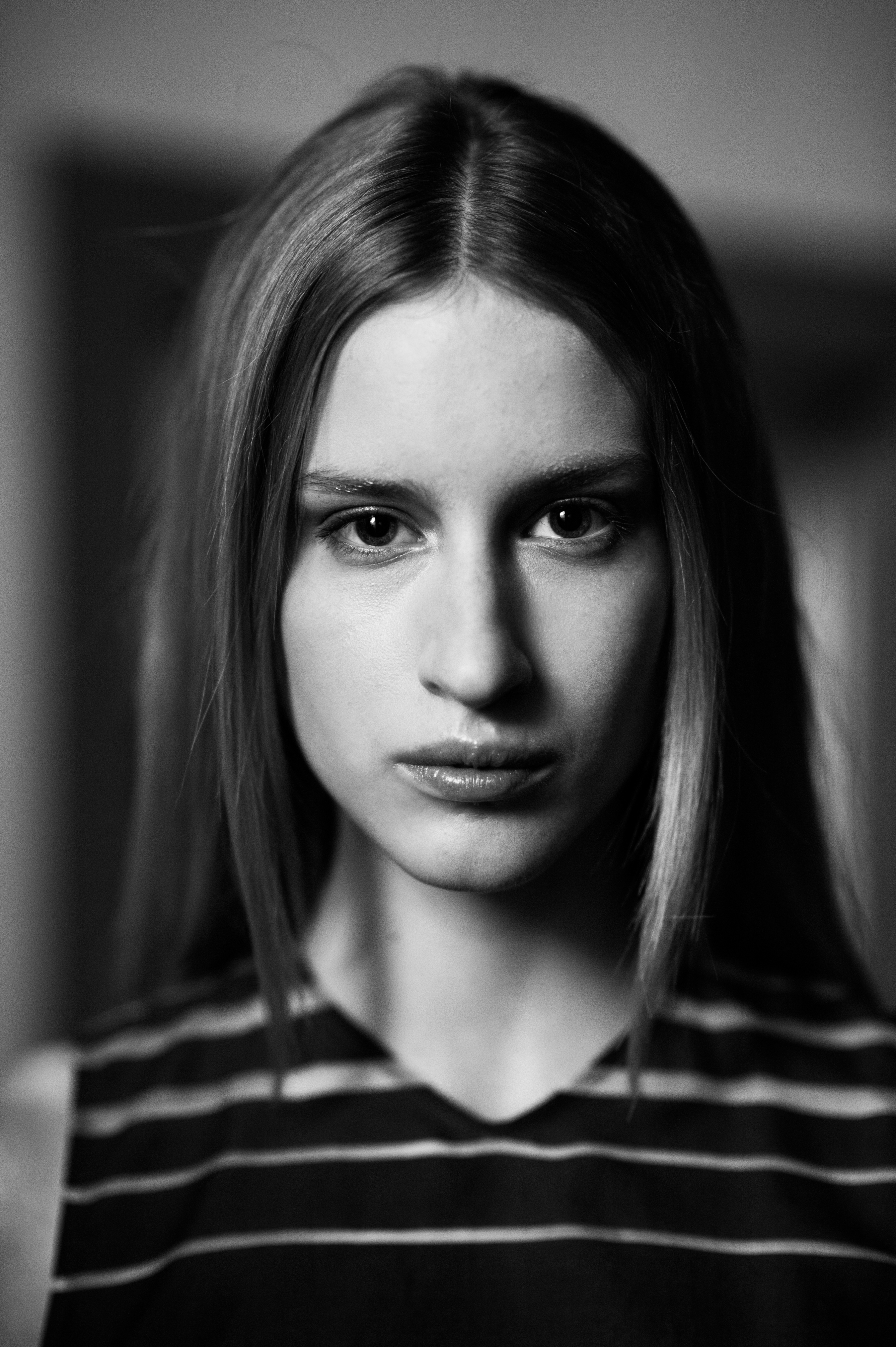 Hungarian model Luca Adamik portrait