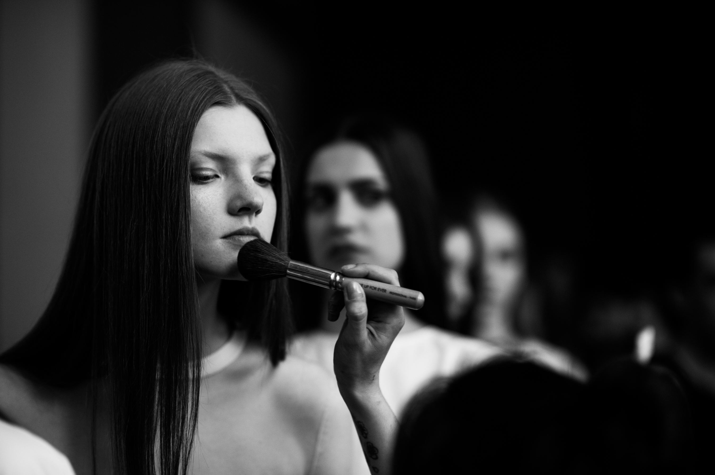 Russian model Anastasia Ivanova makeup