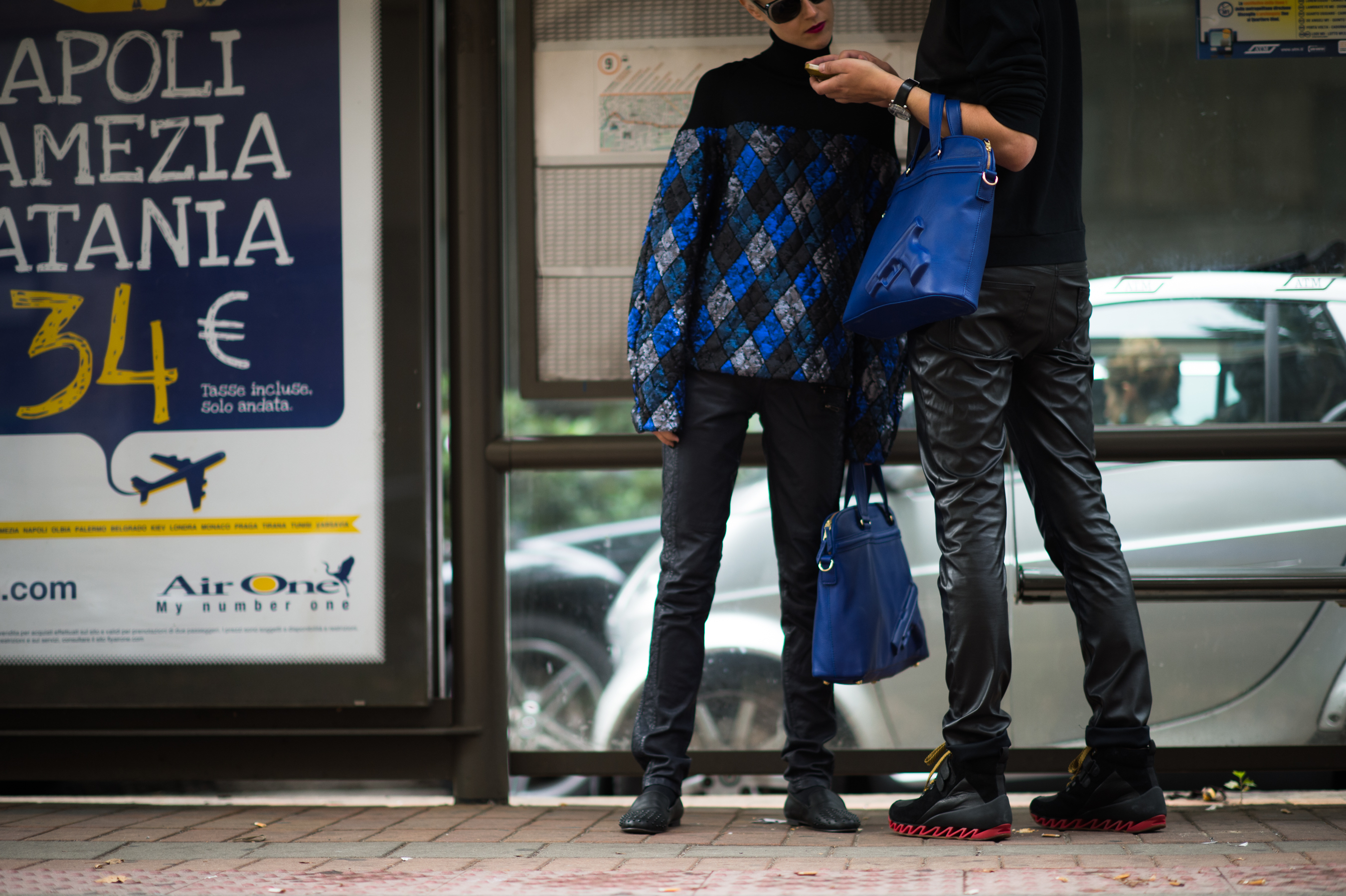 Dutch man and woman wearing matching clothes