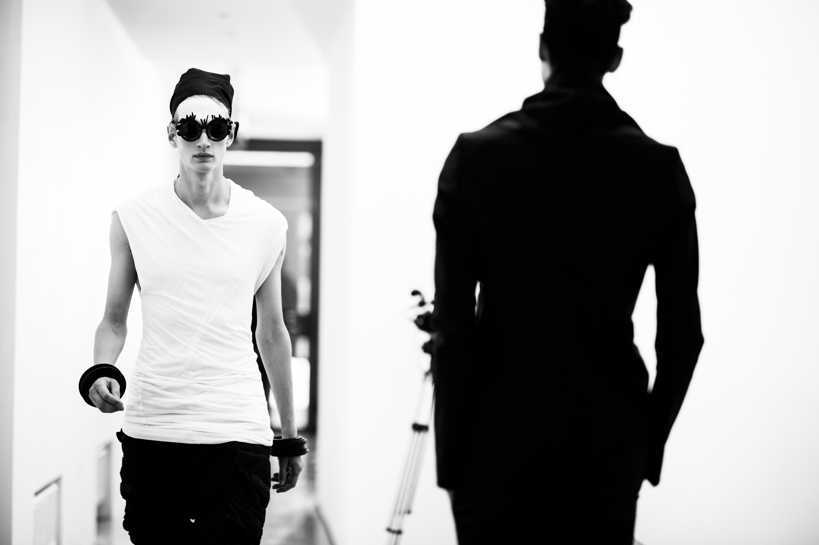 Paul Boche runway Kuboraum sunglasses