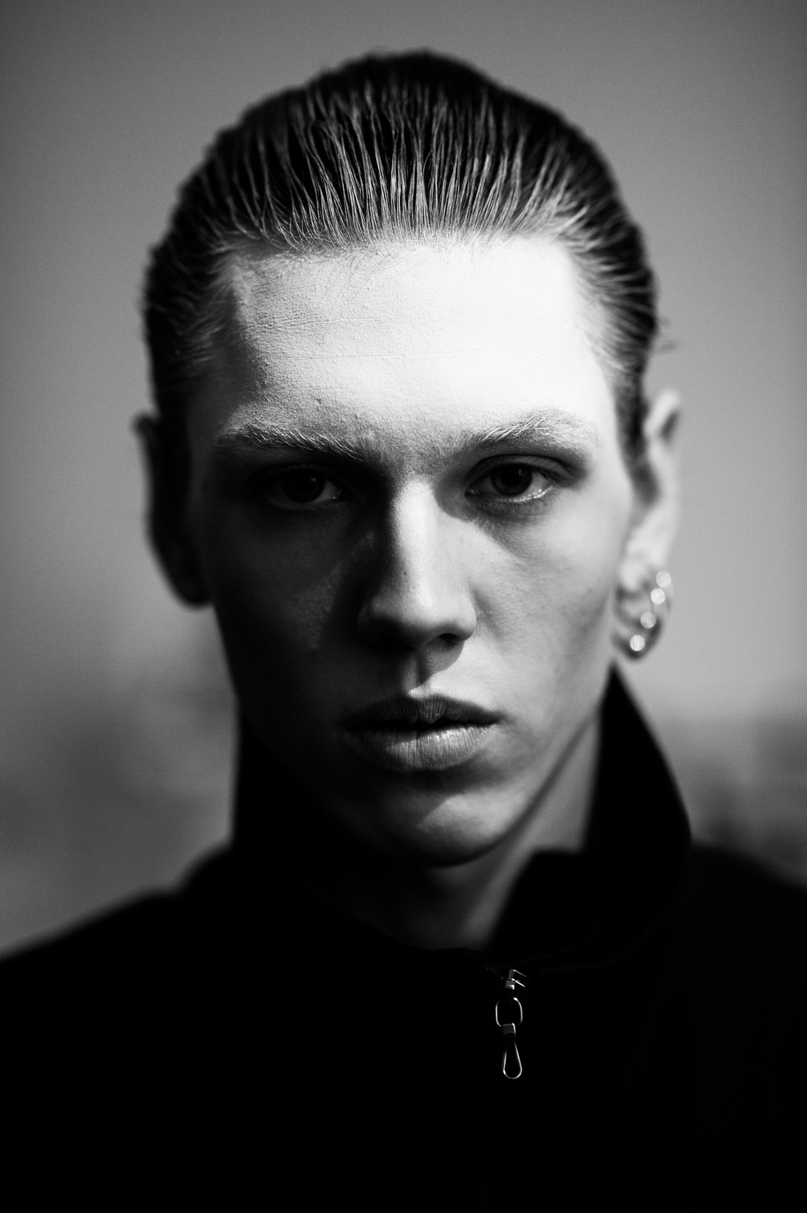 Sebastian Ahman male model portrait