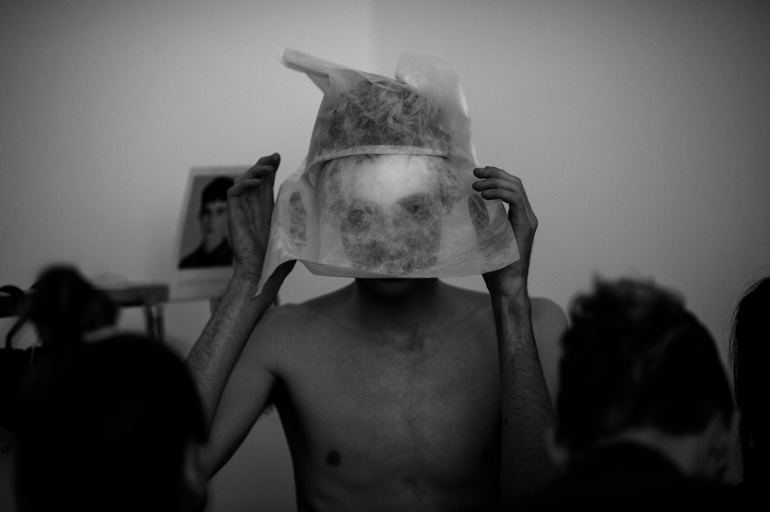 Male model Corentin Renault portrait