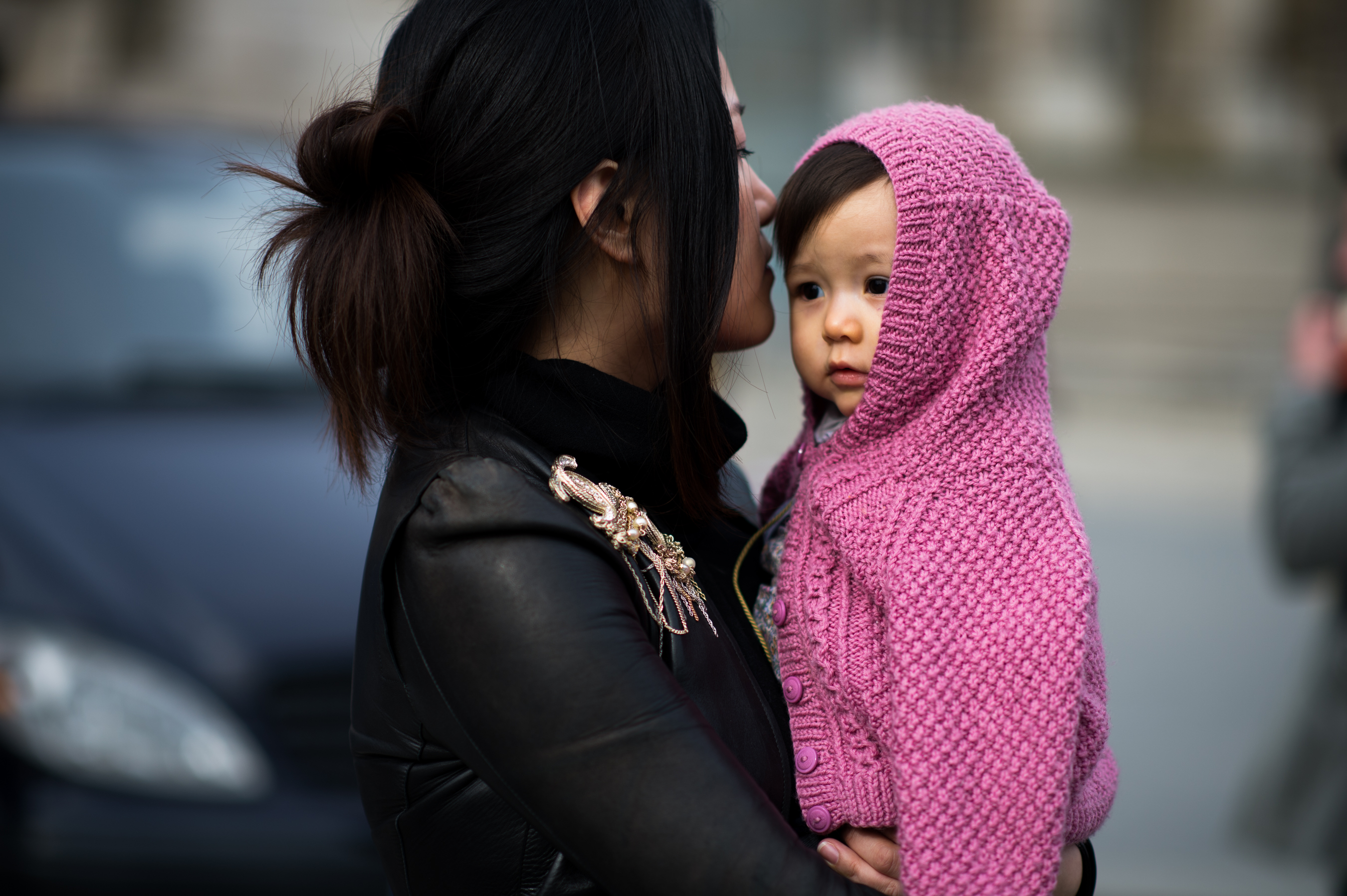 Mother and daughter Chanel brooch