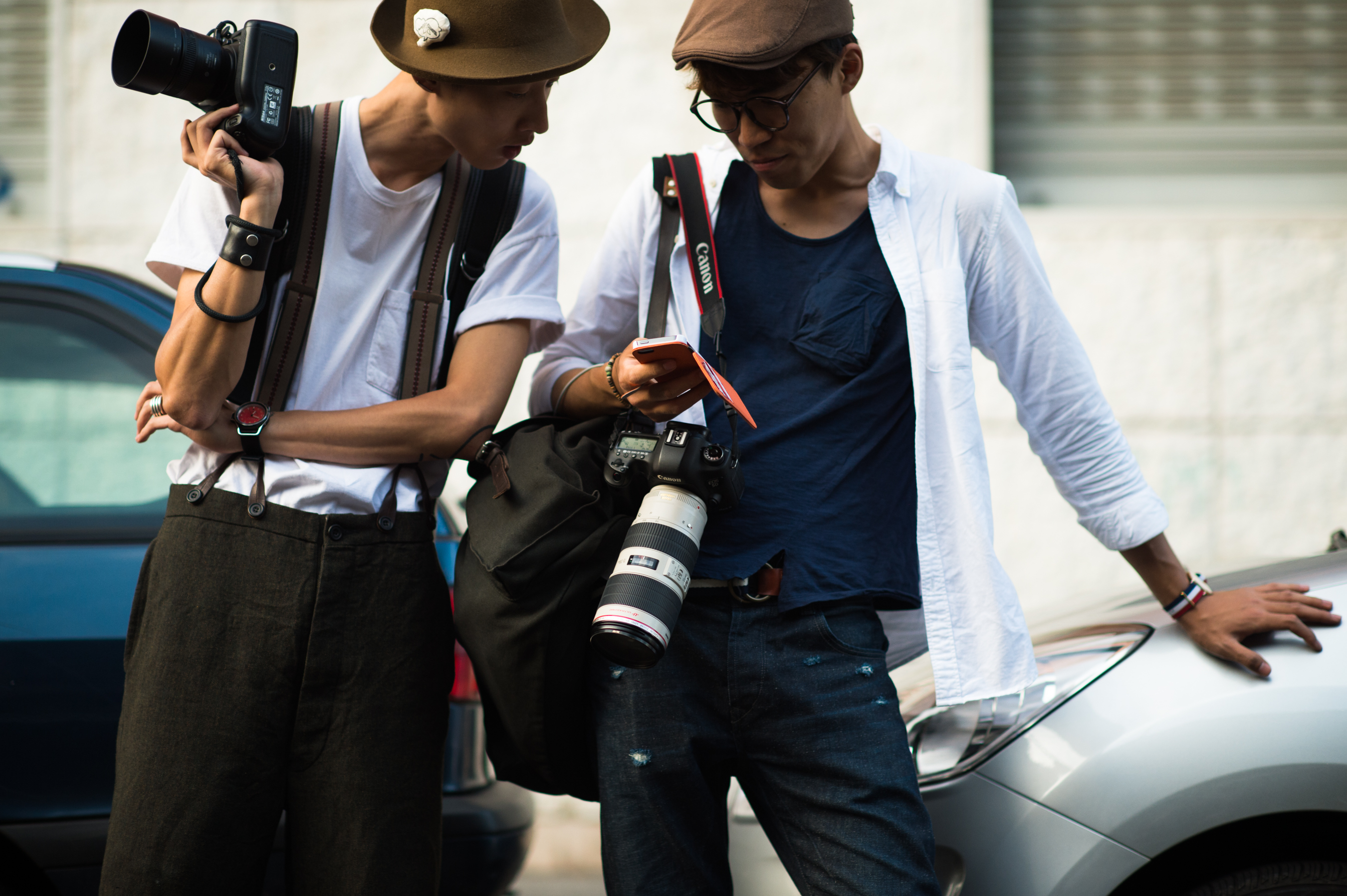 Two South Korean photographers in Italy