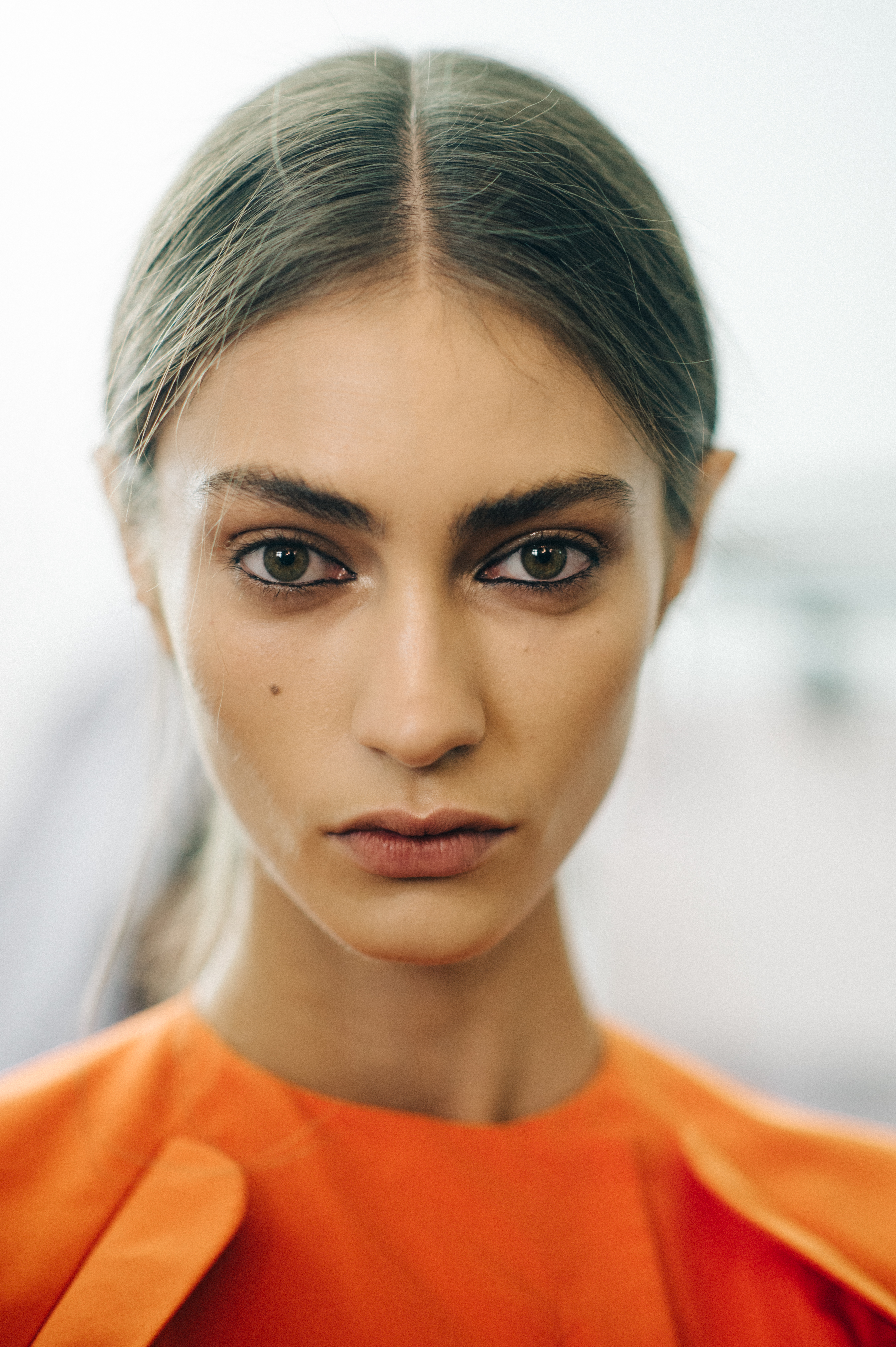 French model Marine Deleeuw portrait