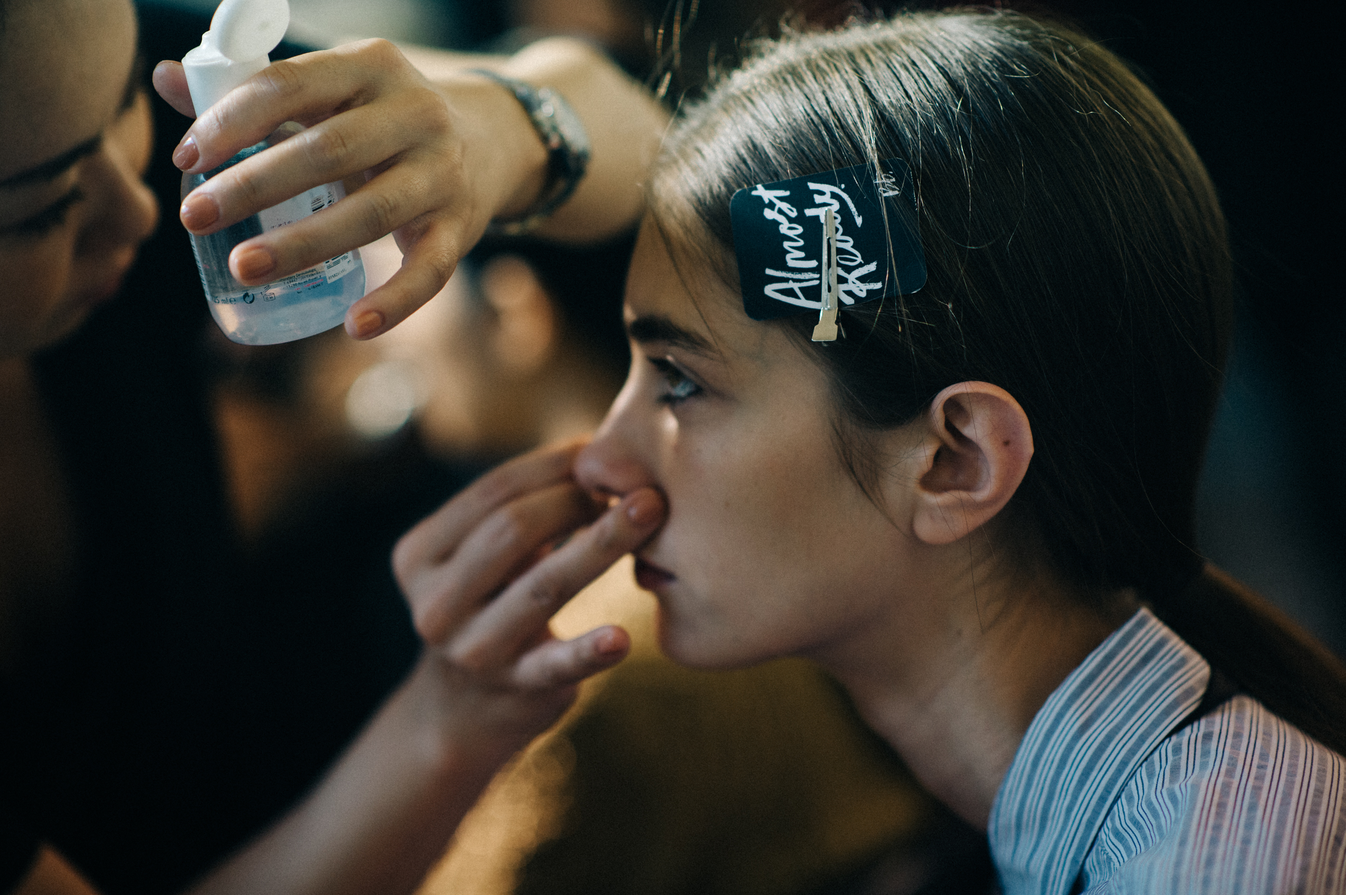 French model Marine Deleeuw Almost Ready