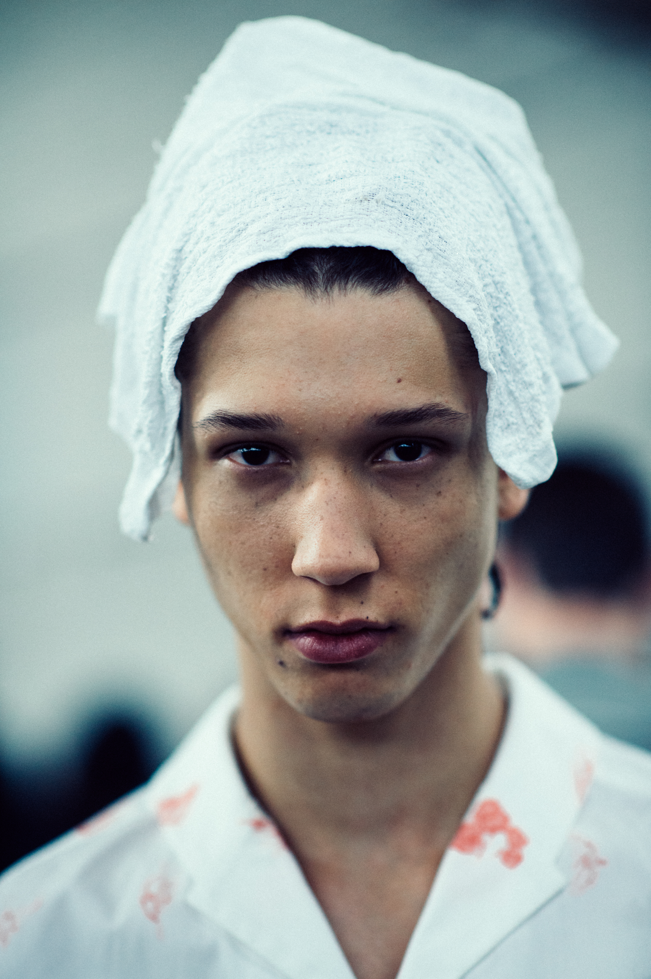Swedish model Abiah Hostvedt portrait