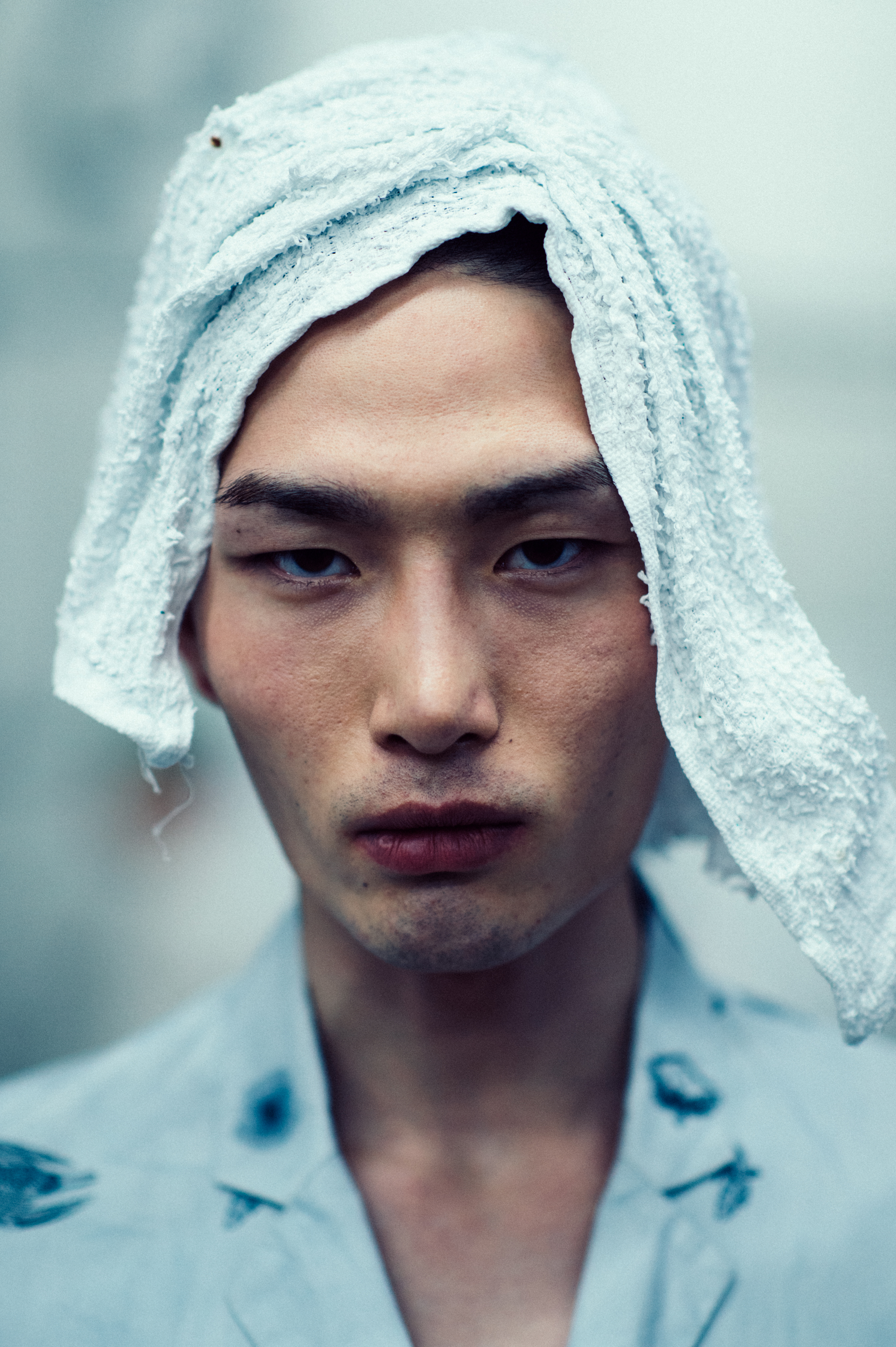 South Korean male model Noma Han