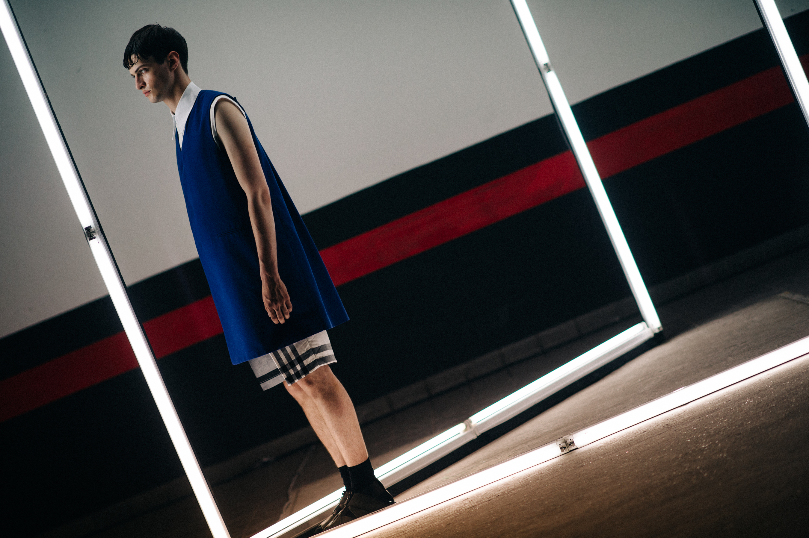 Male model Matthew Bell
