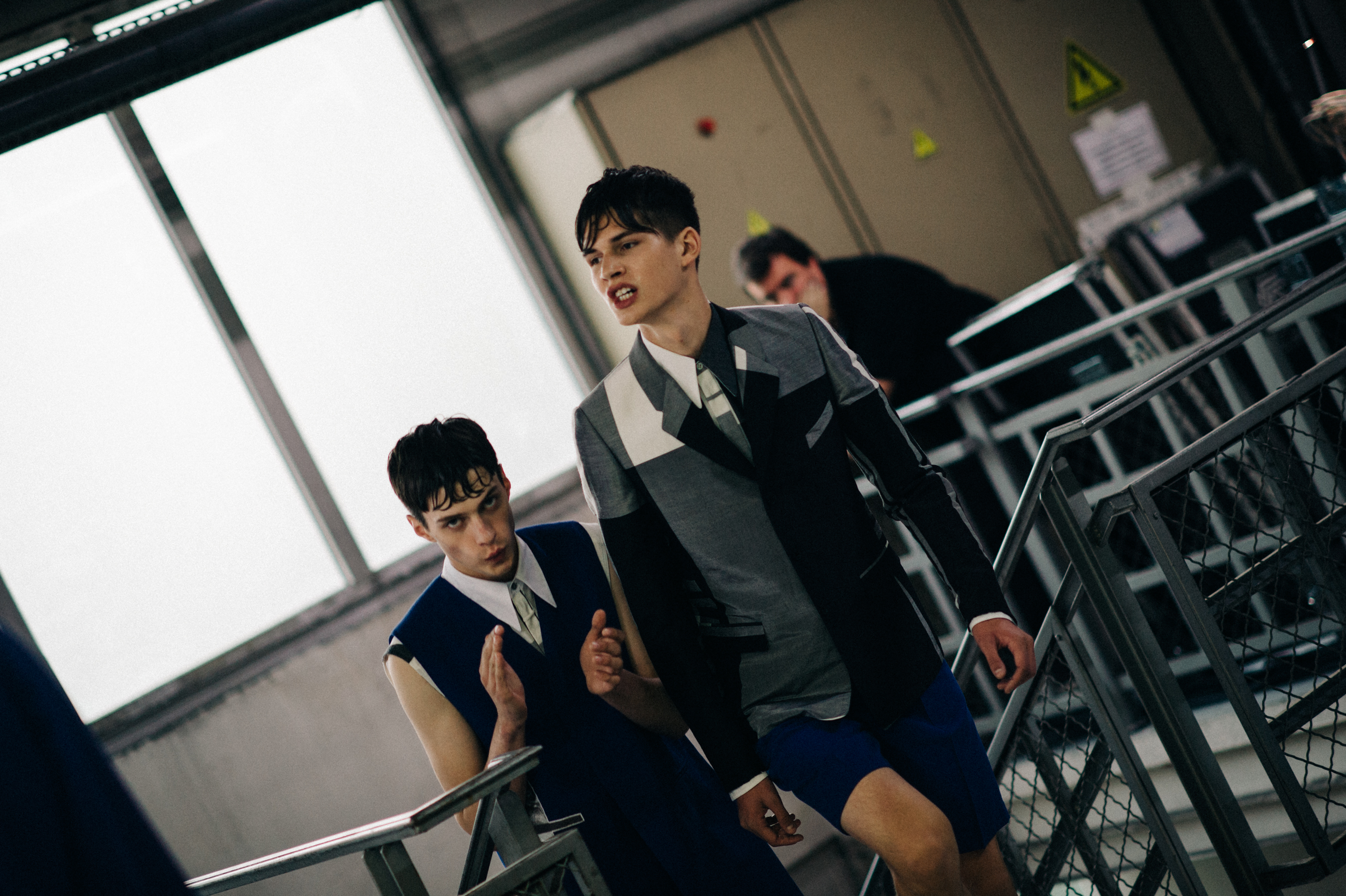 Matthew Bell and Ben Stift models