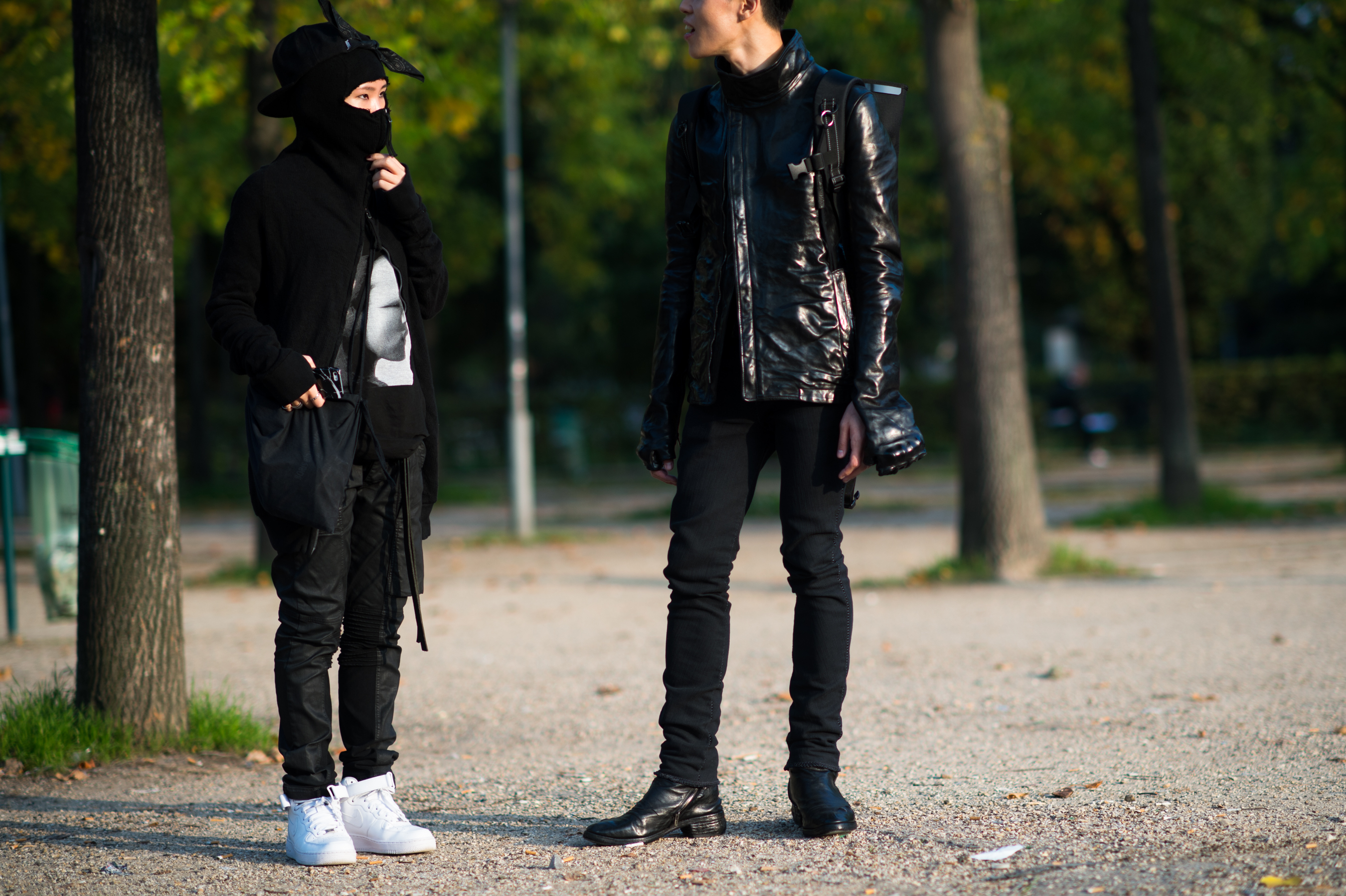 Koreans wearing CCP and BBS