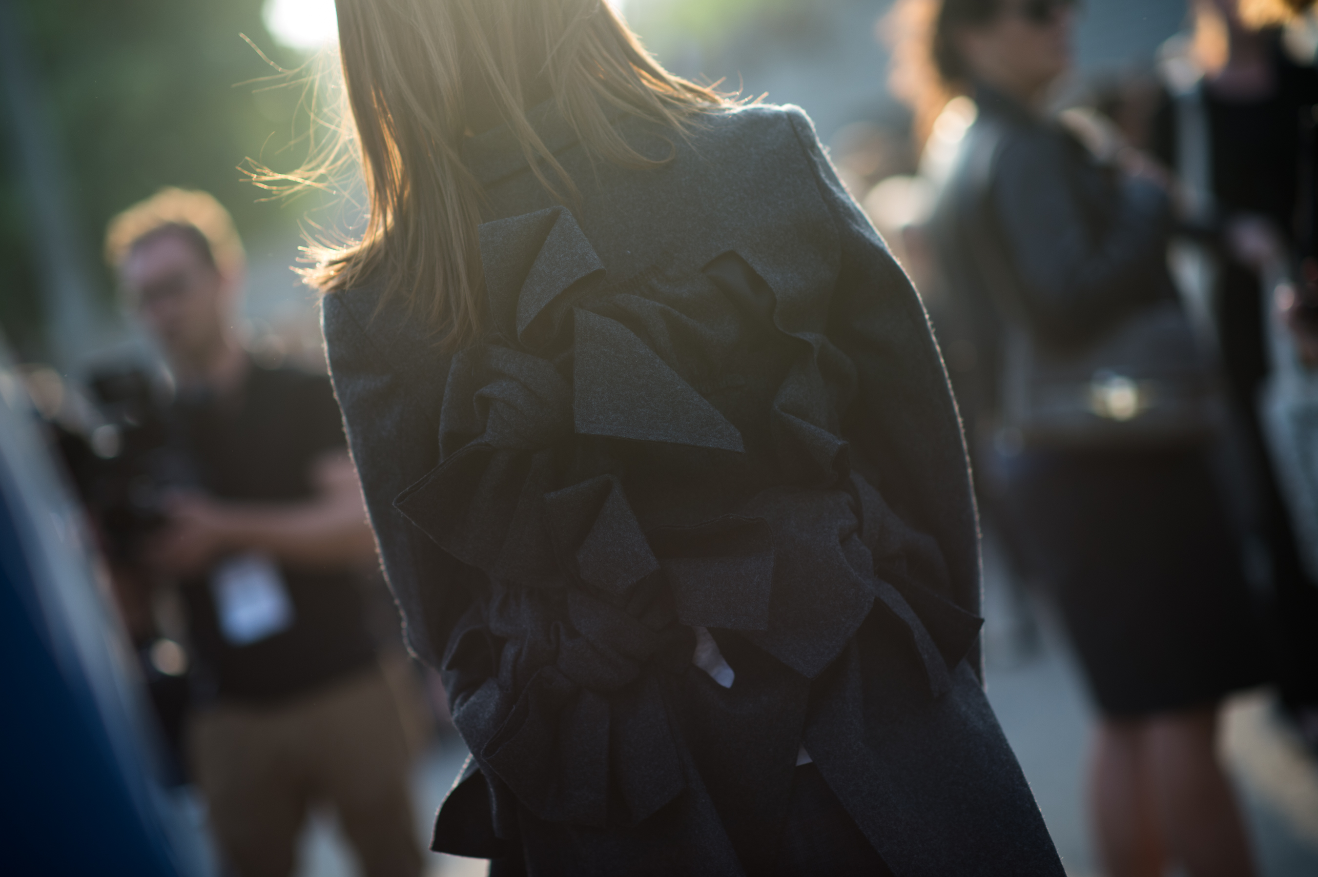CR Fashion Book editor wearing Comme des Garçons