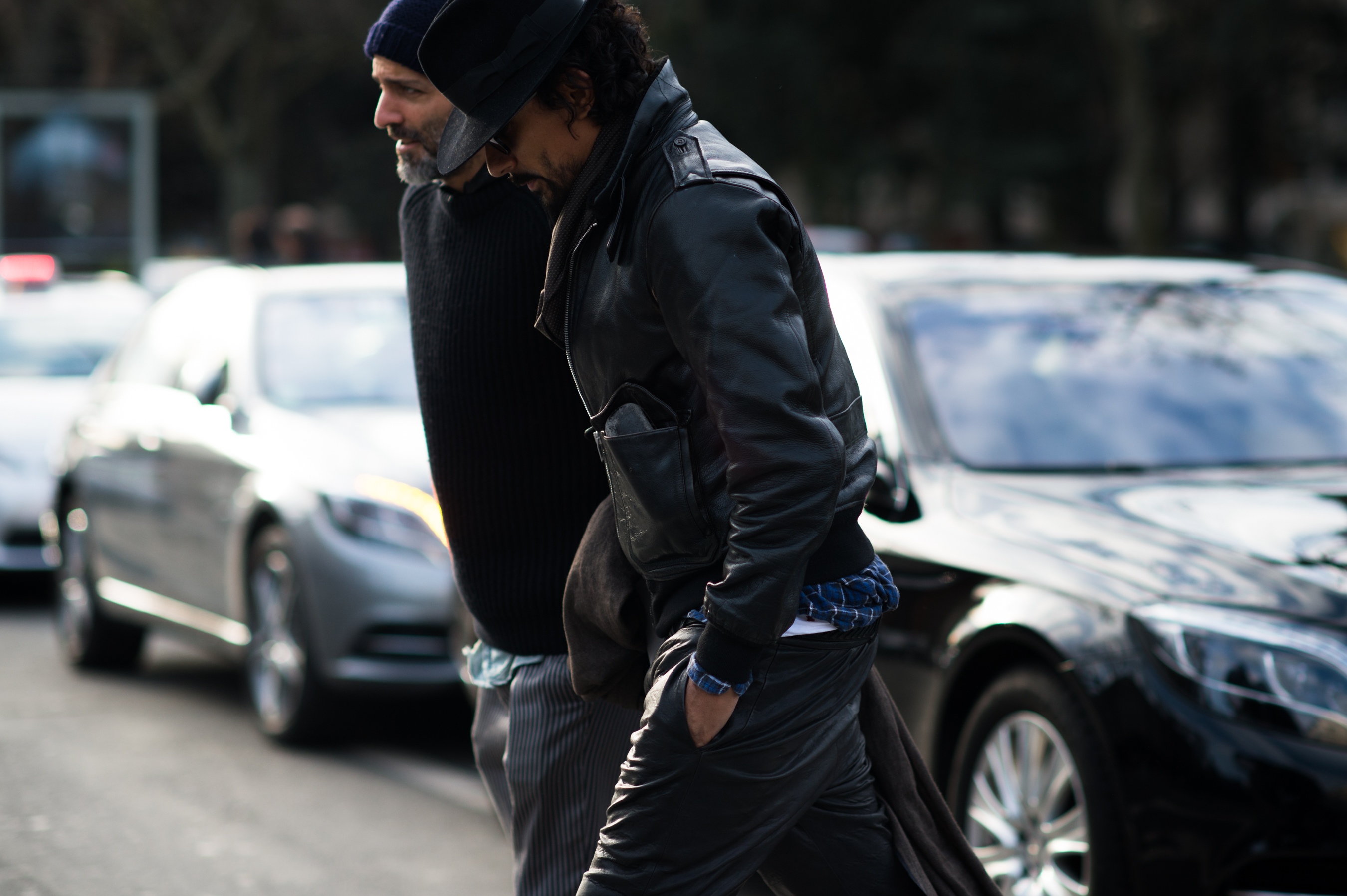 Haider Ackermann before FW14 fashion show