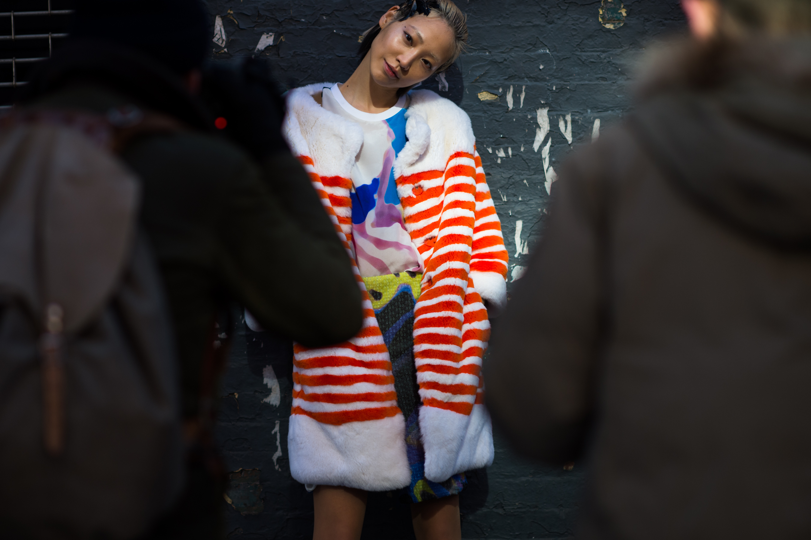 Korean model after Ohne Titel show