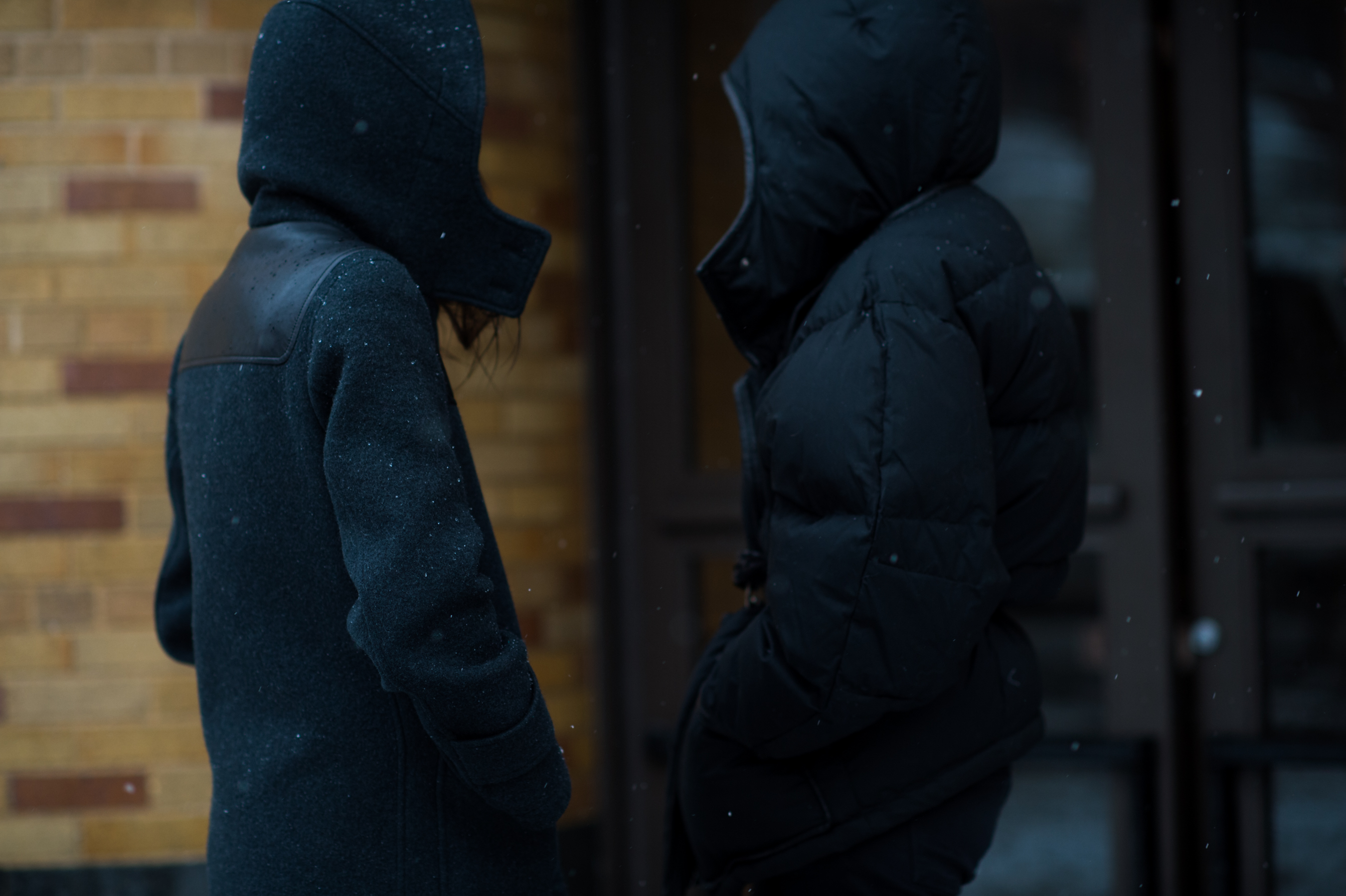French Paris Vogue Editors wearing black