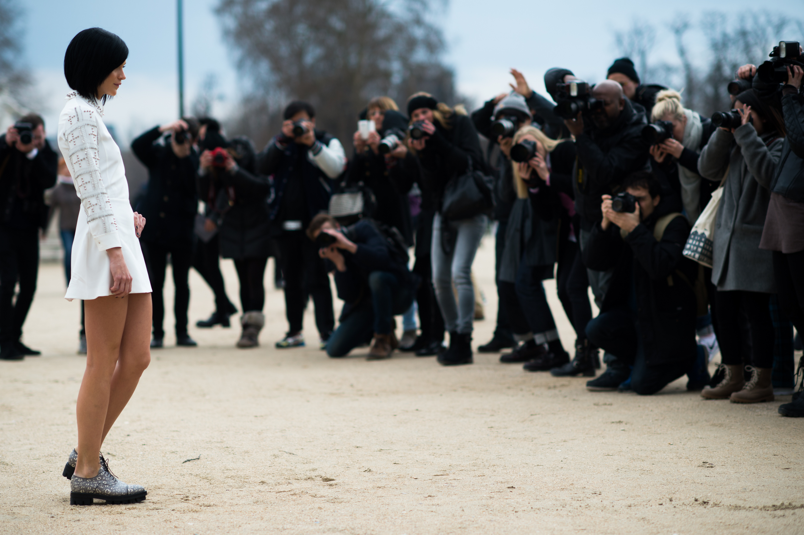 The Misshapes DJ in Jardin des Tuileries
