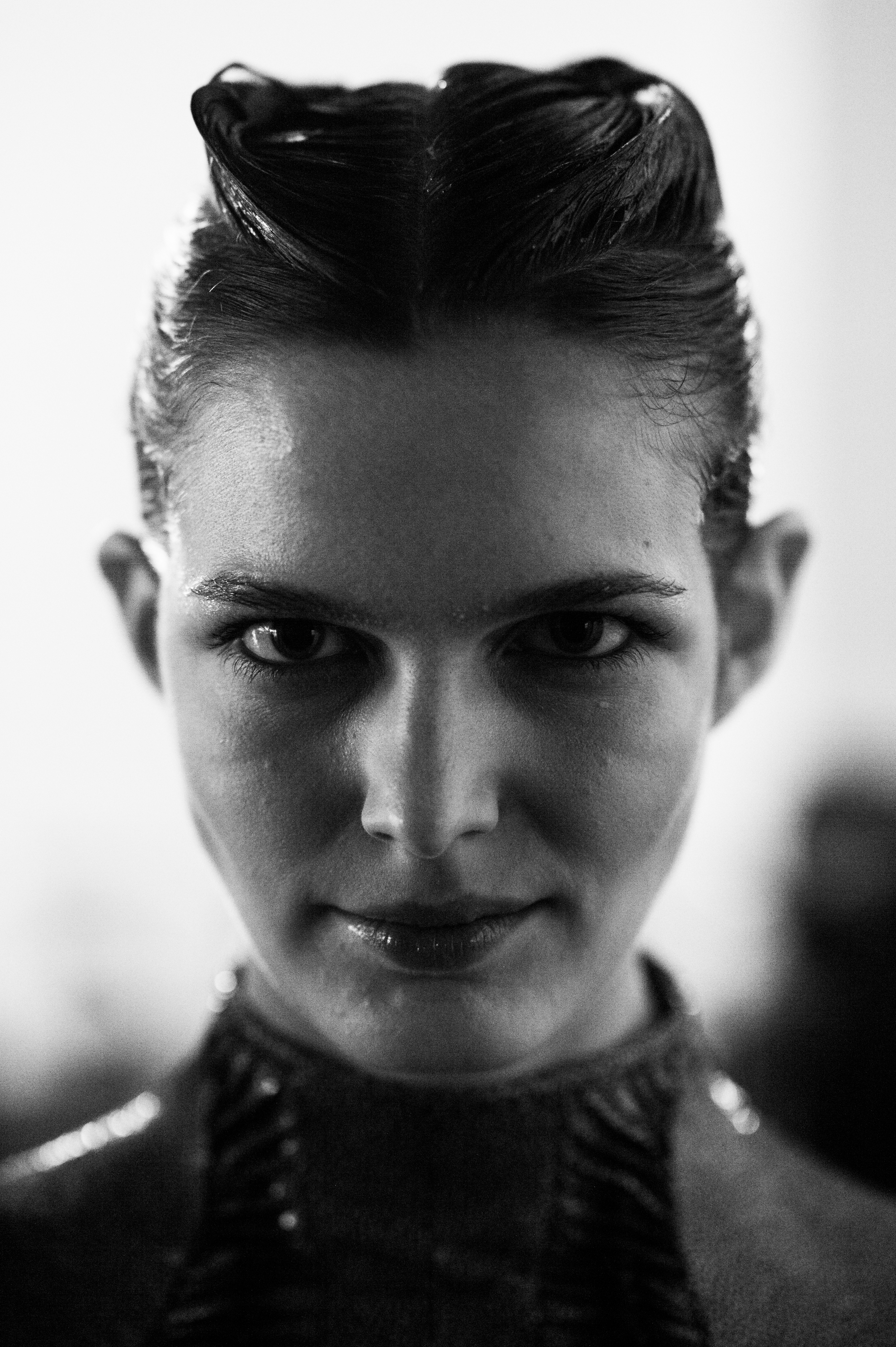 Model Zlata Mangafic portrait