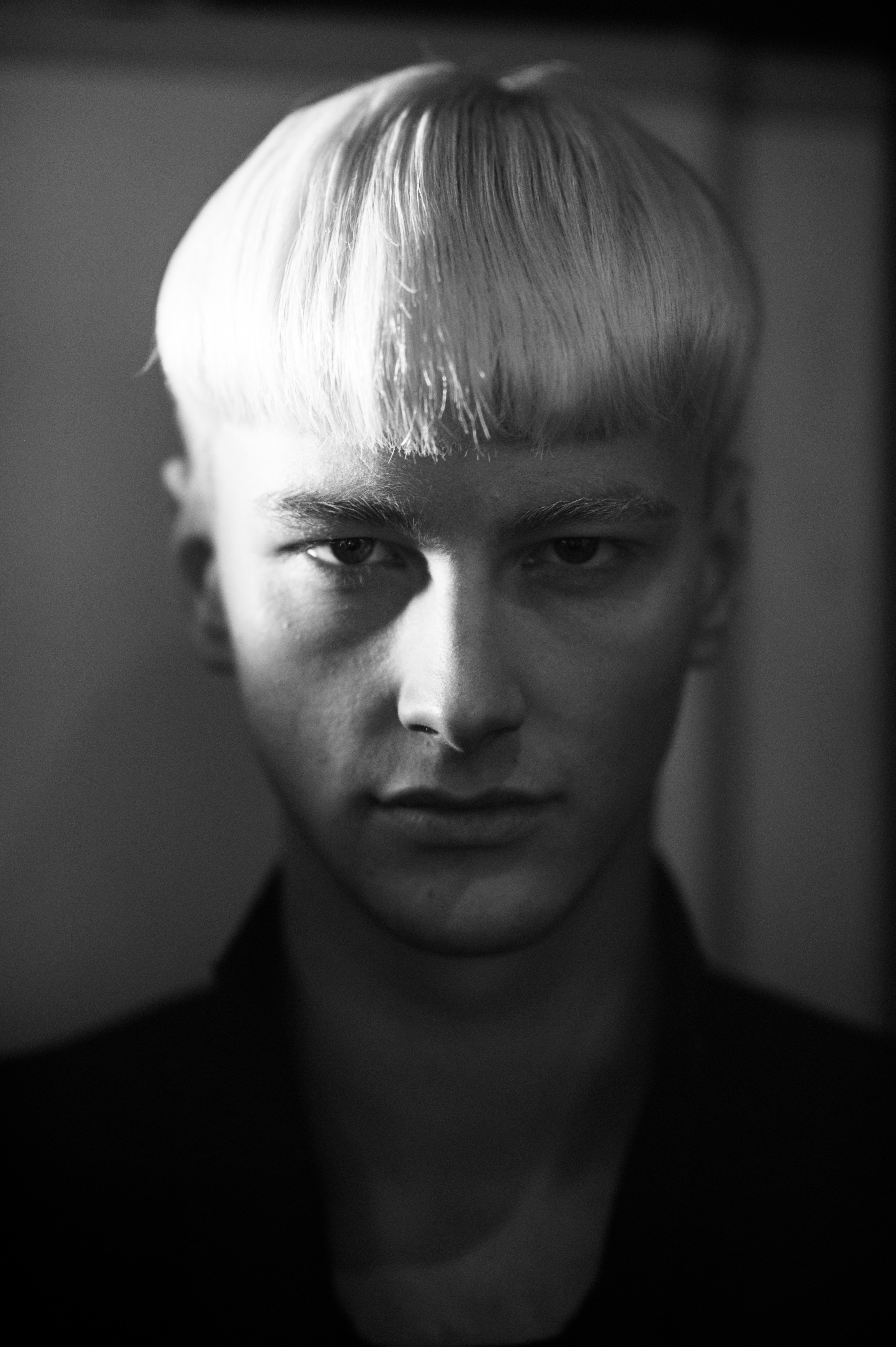British male model Benjamin Jarvis portrait